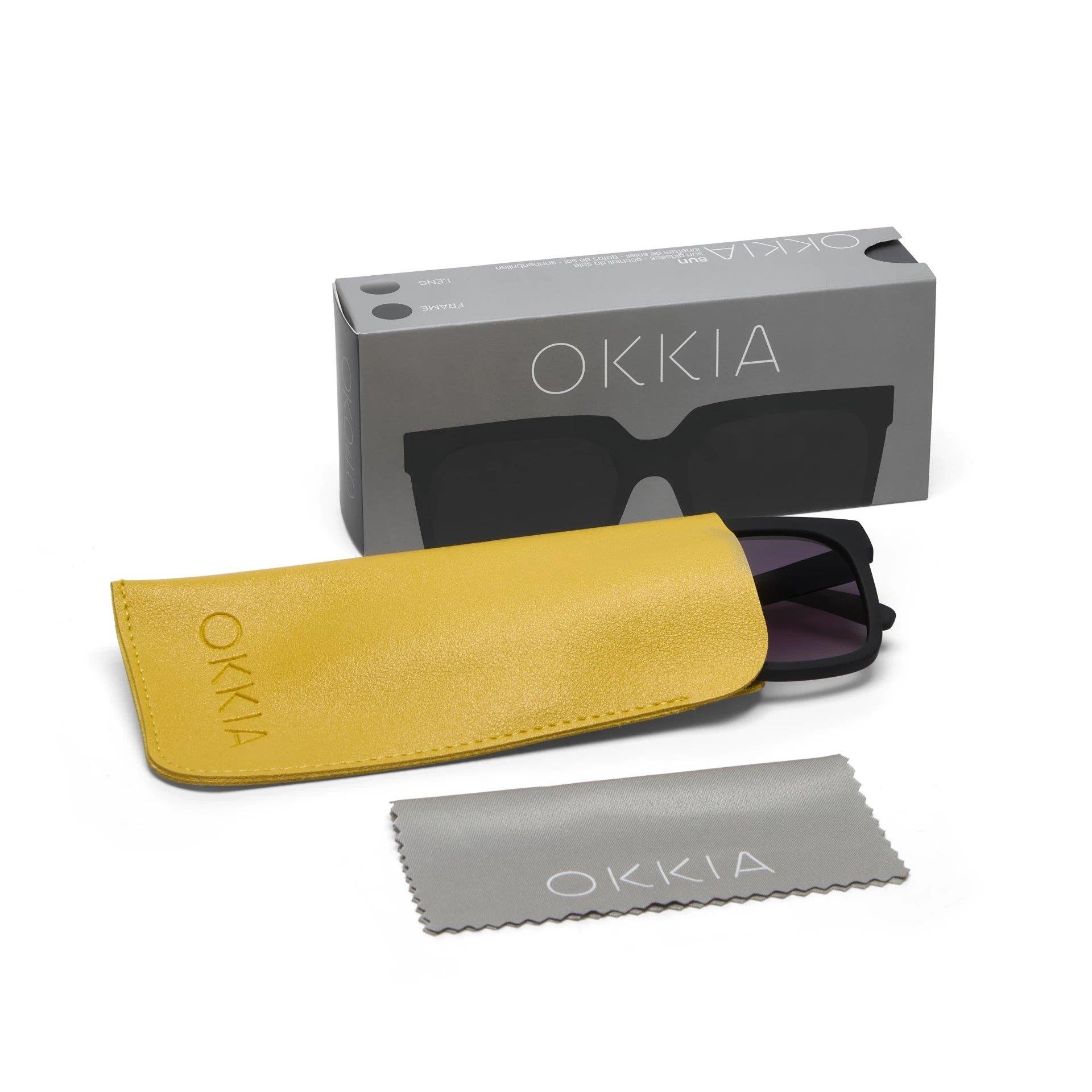 Okkia Roma Unisex Güneş Gözlüğü Siyah Degrade