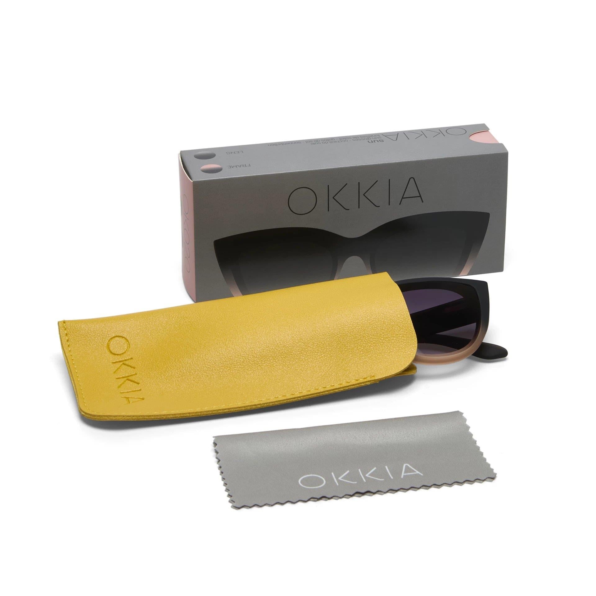 Okkia Silvia Güneş Gözlüğü Black / Rose