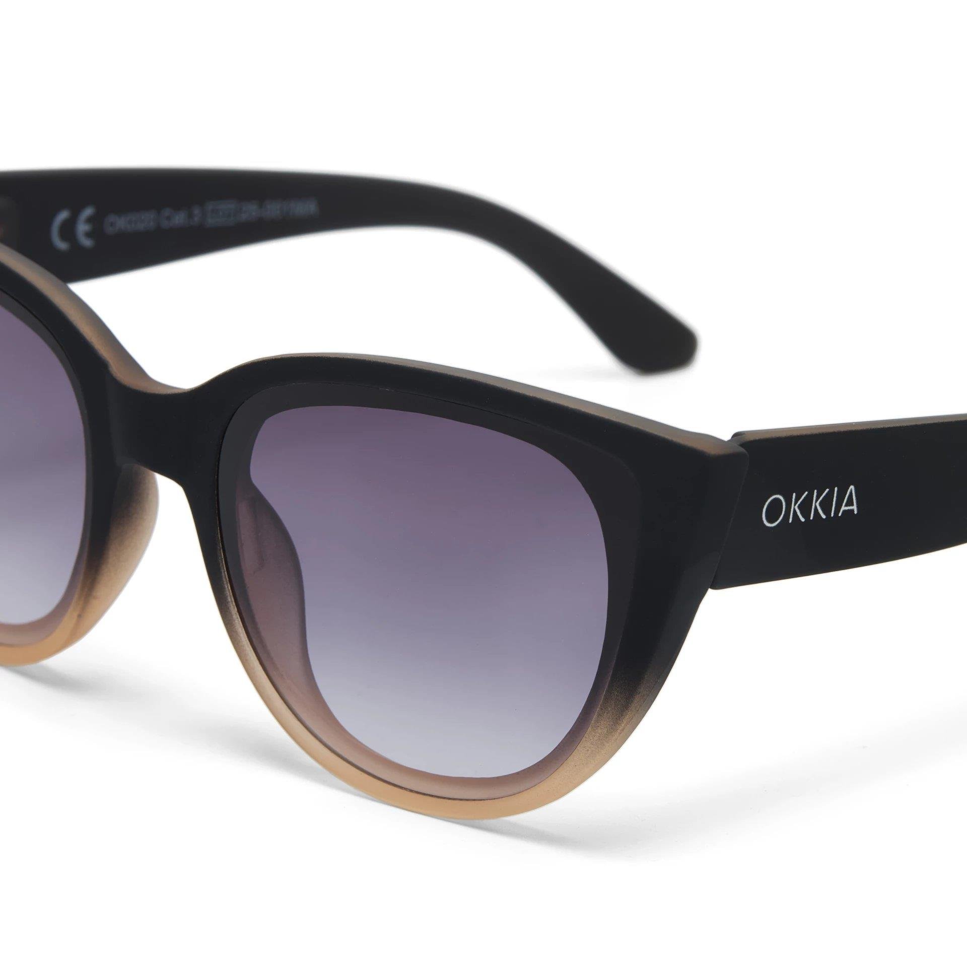 Okkia Silvia Güneş Gözlüğü Black / Rose