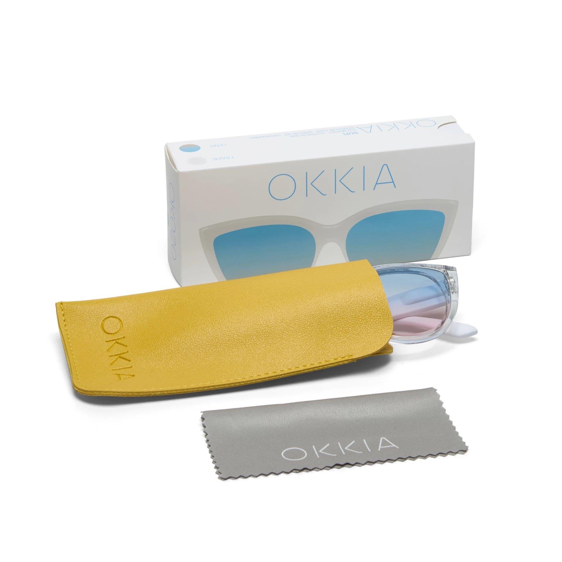 Okkia Silvia Güneş Gözlüğü Blue/Pink Degrade
