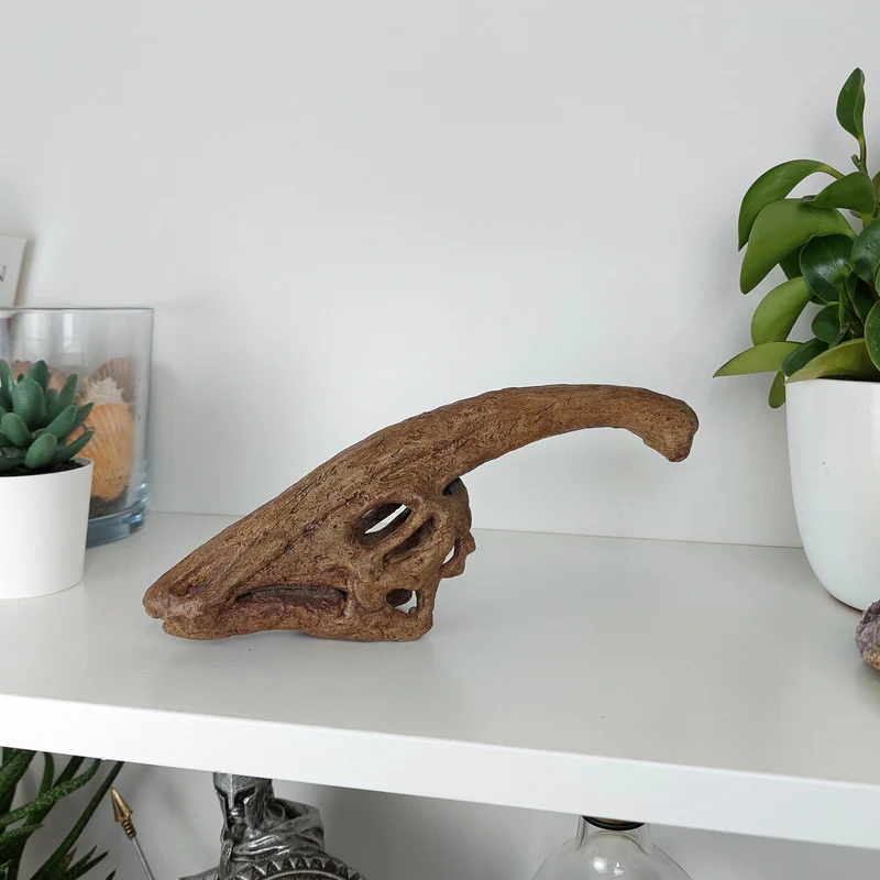 Parasaurolophus Mini Seramik Heykel