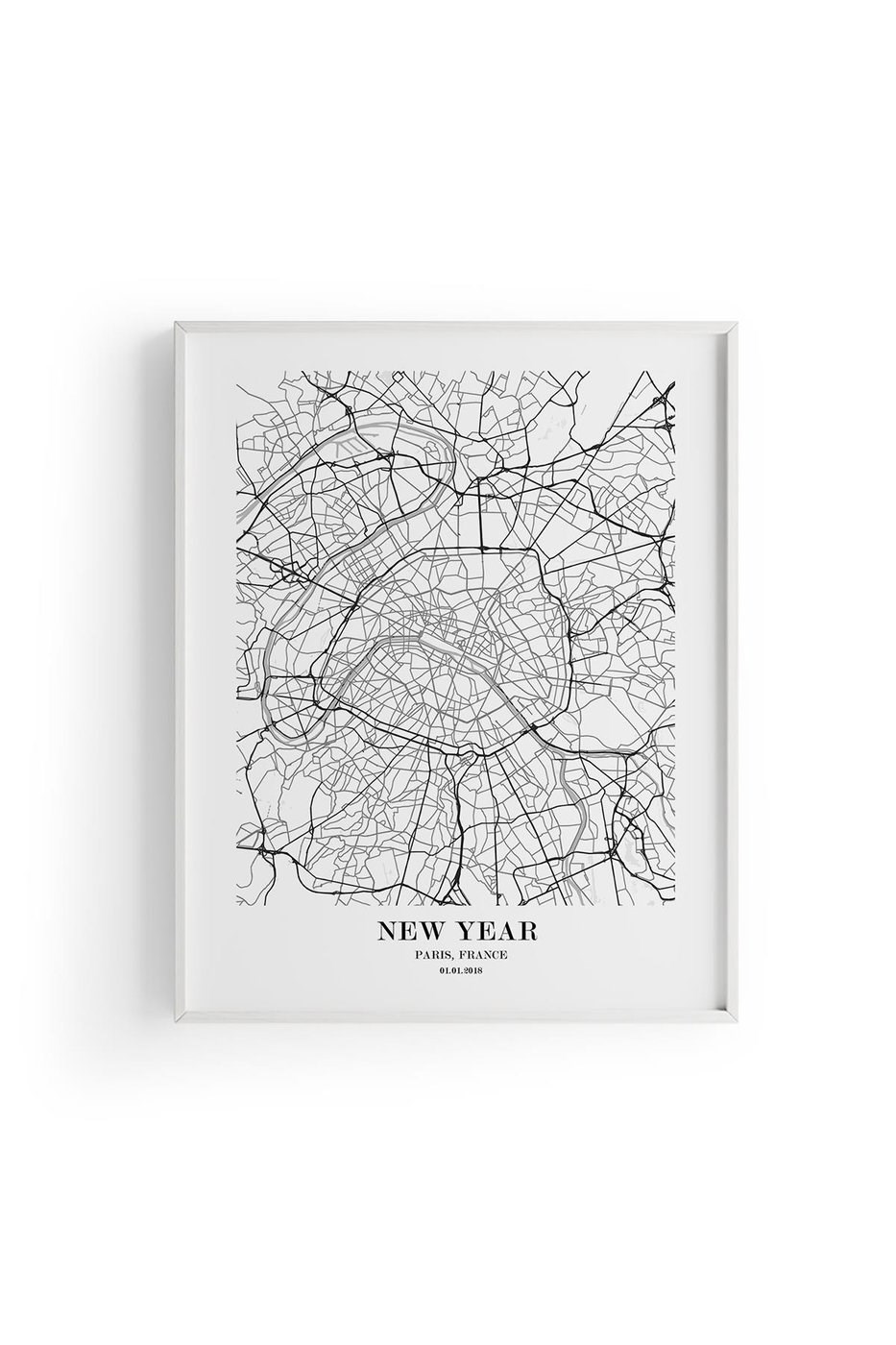 Paris City Map