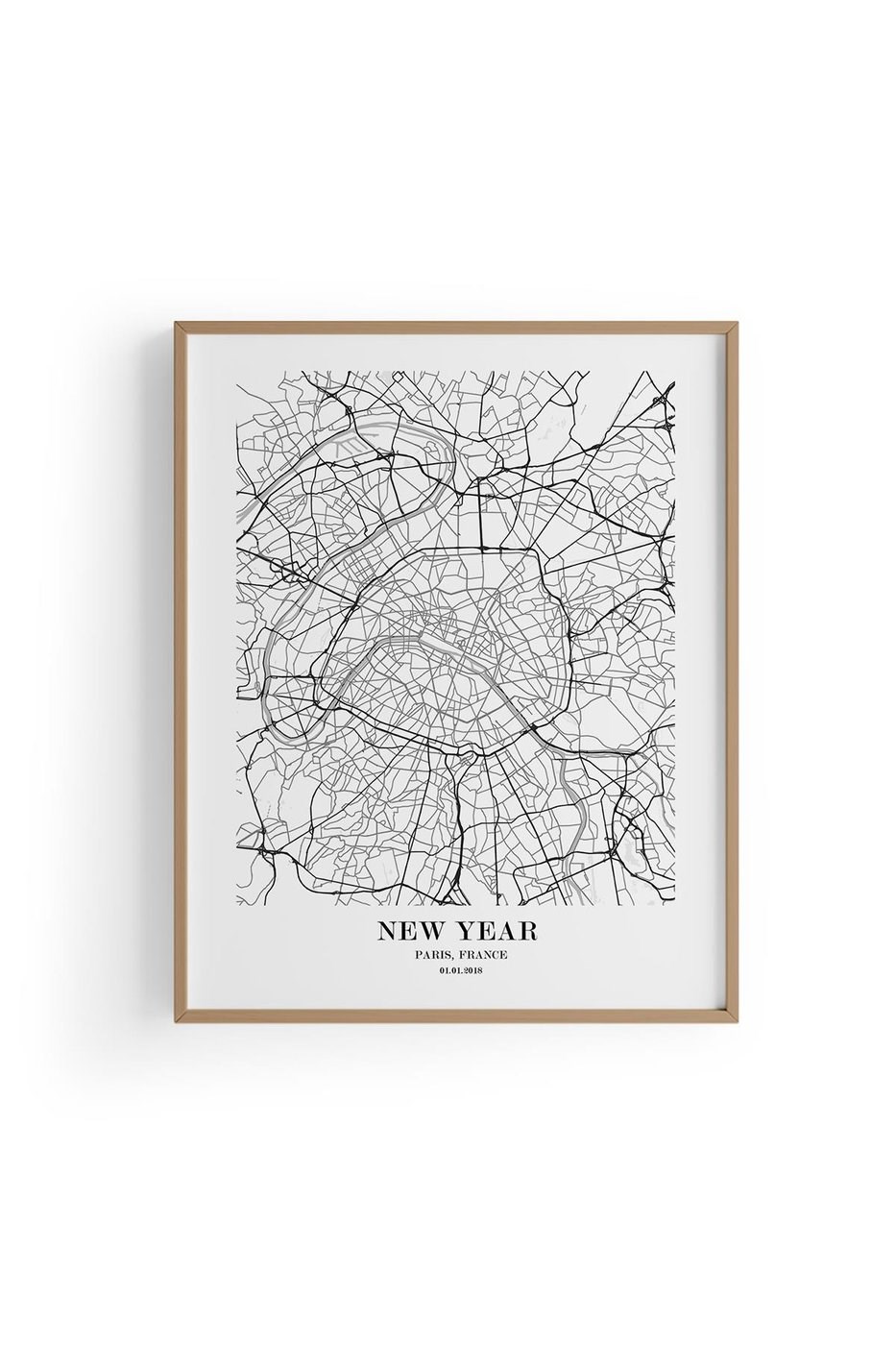 Paris City Map