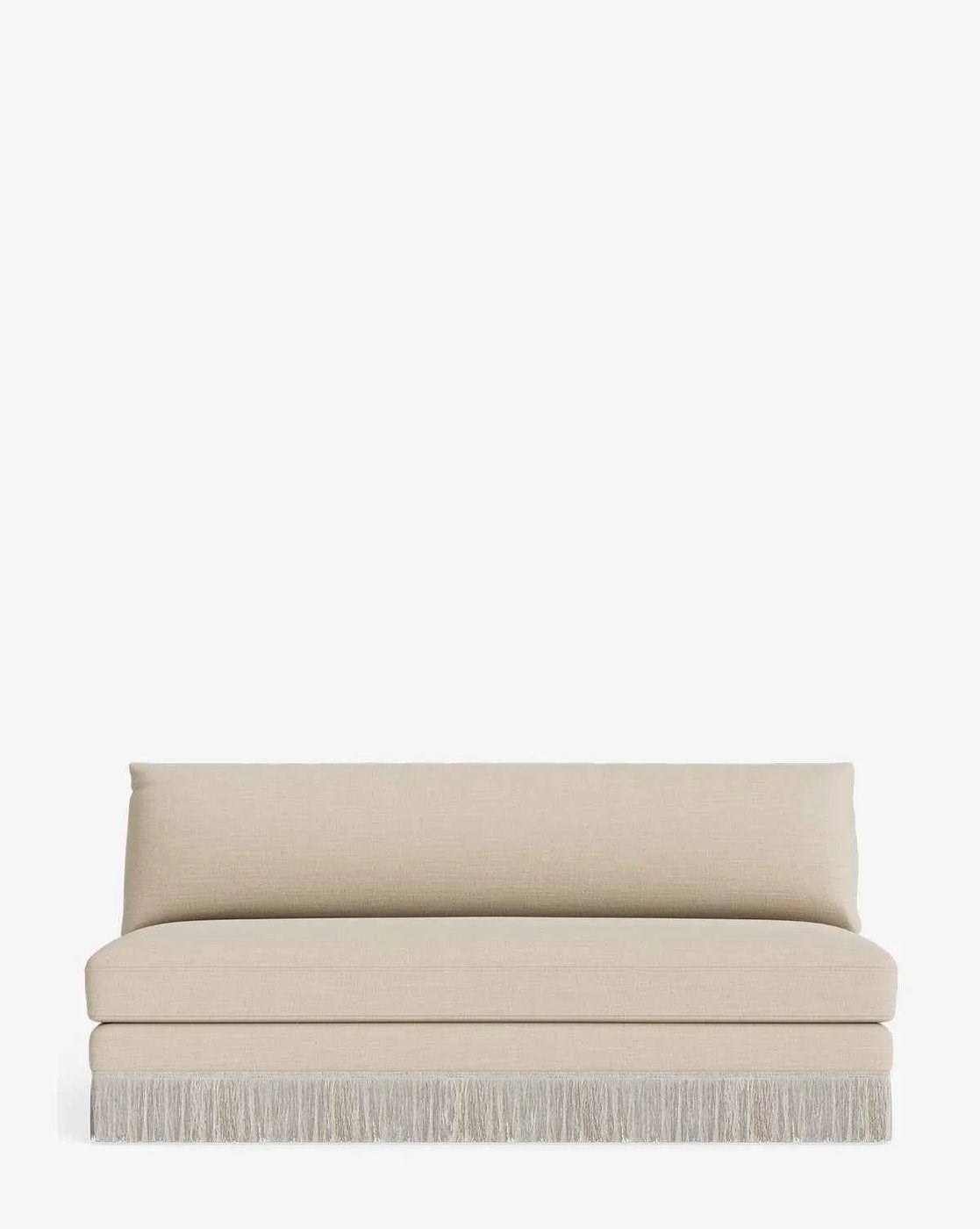 Philippa Settee Püsküllü Kumaş