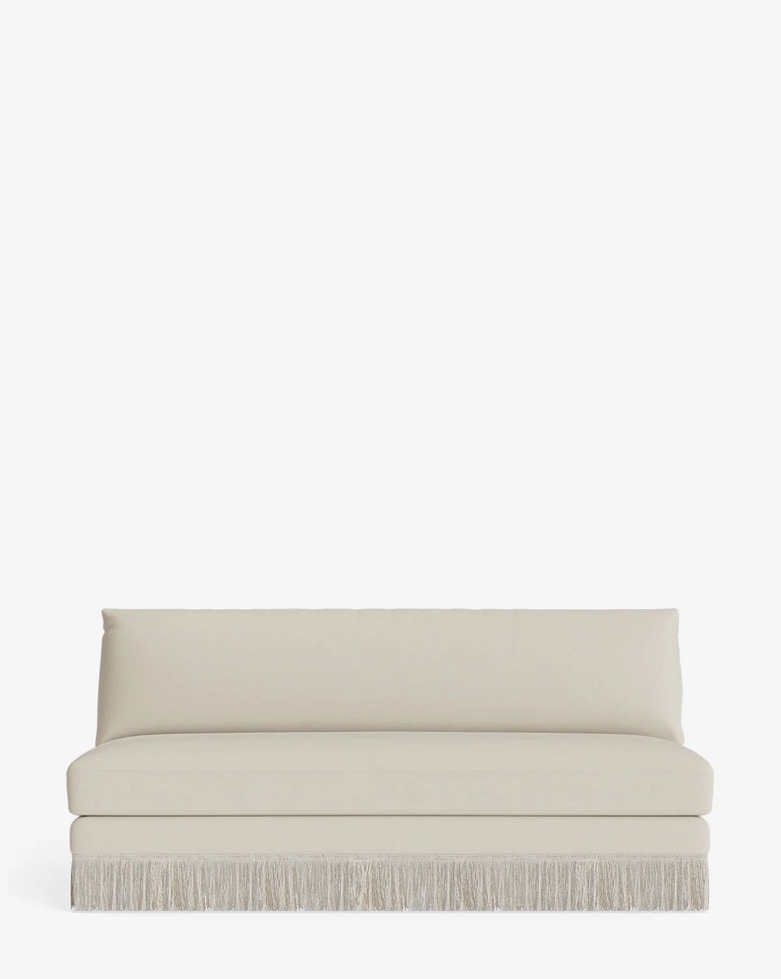 Philippa Settee Püsküllü Kumaş