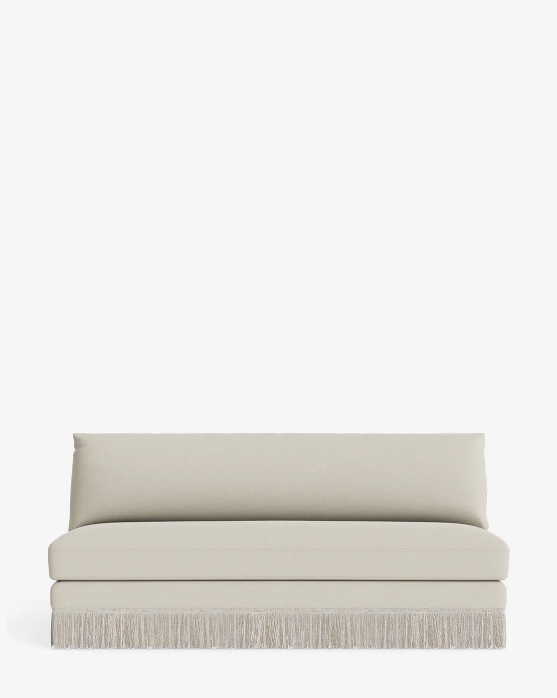 Philippa Settee Püsküllü Kumaş