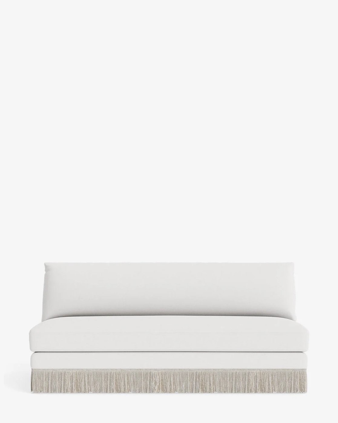 Philippa Settee Püsküllü Kumaş