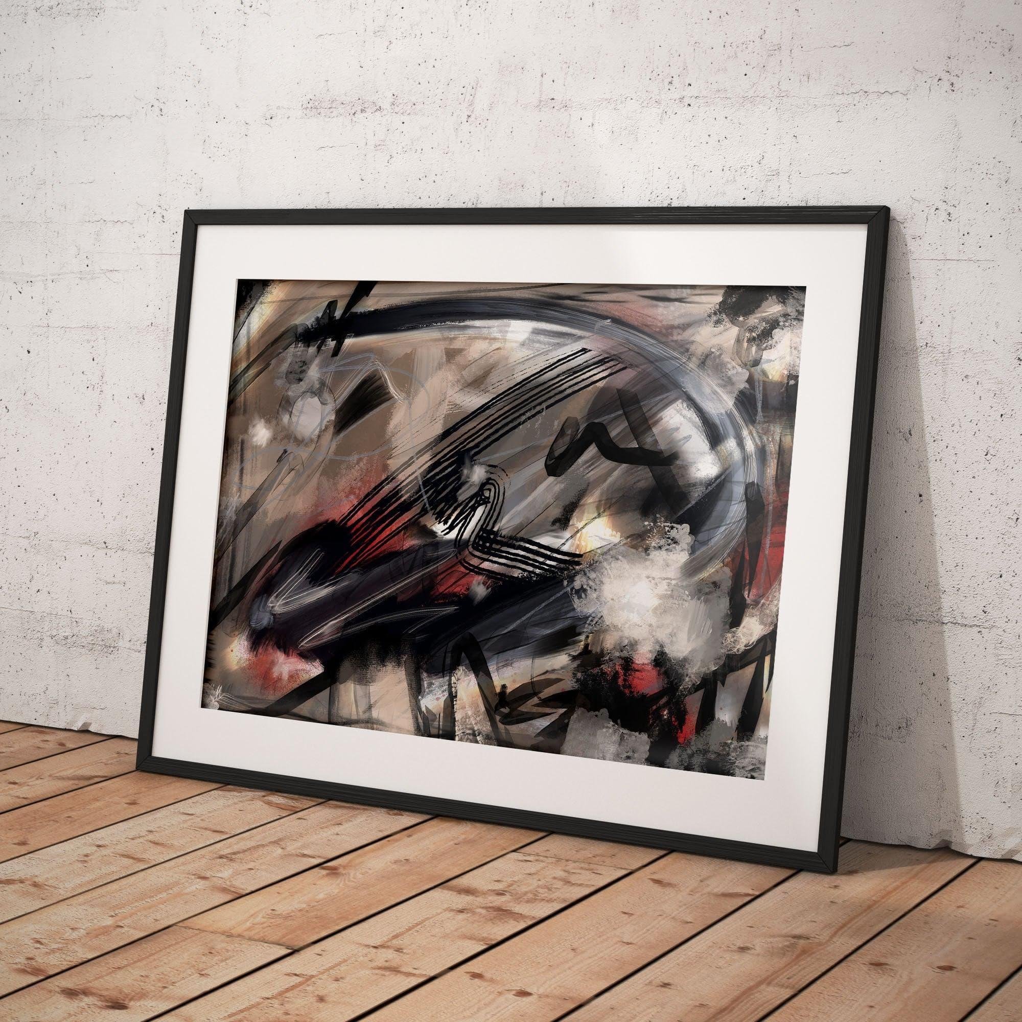 Play Space No 1 - Abstract Collection - Baskı