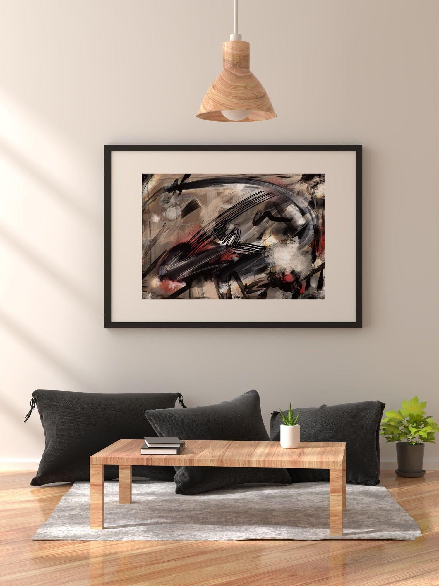 Play Space No 1 - Abstract Collection - Baskı