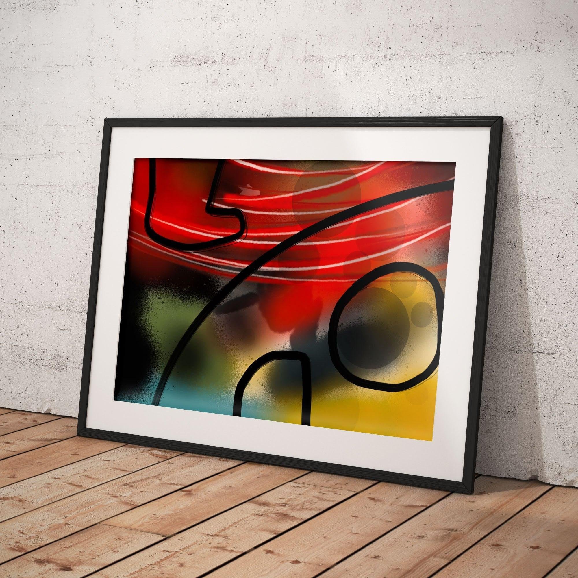 Play Space No 2 - Abstract Collection - Baskı