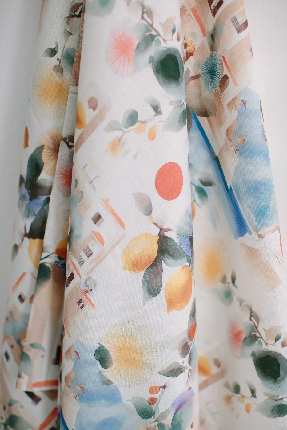 Positano Keten Bandana & Pareo | Pure Paris