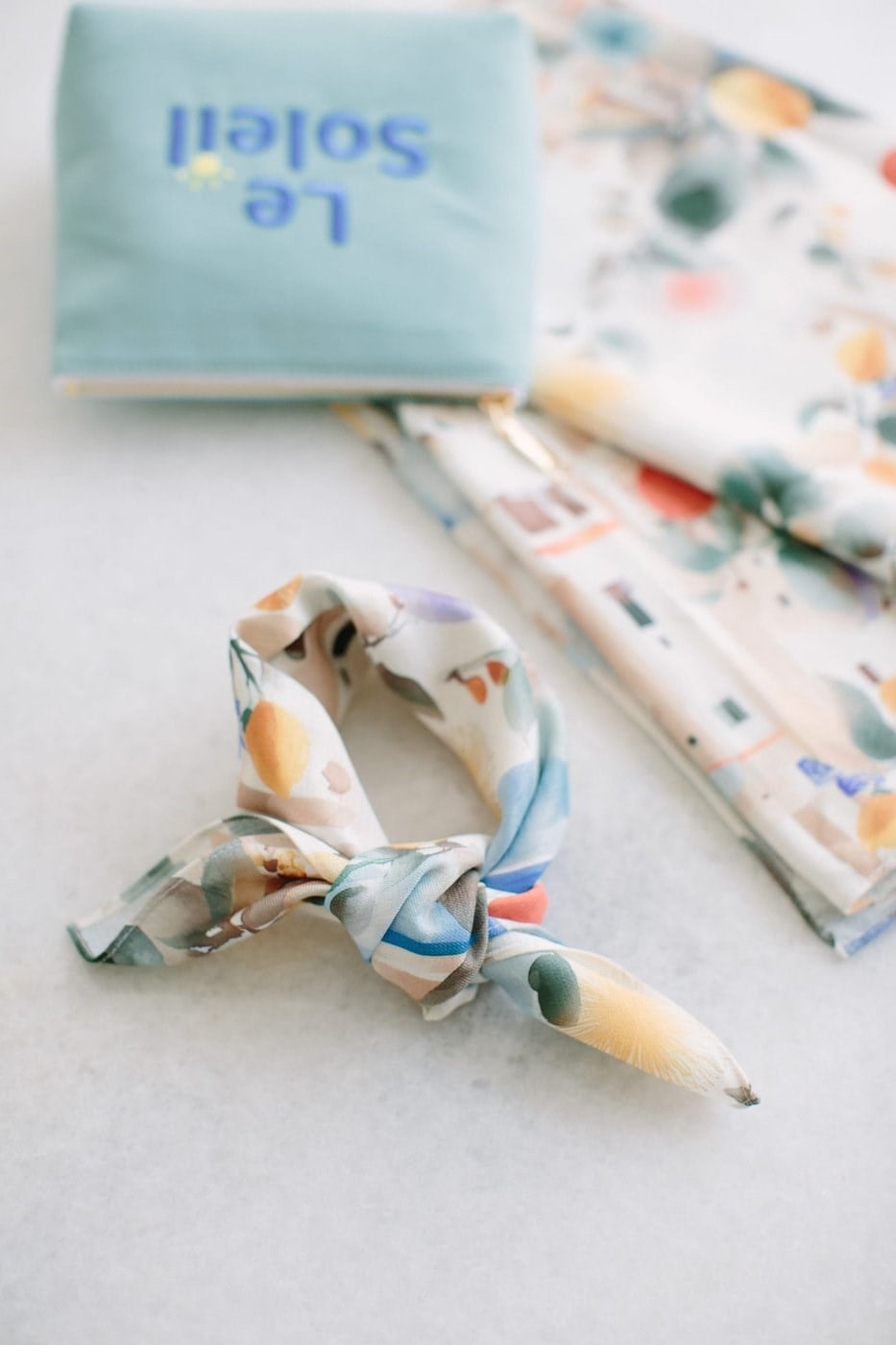 Positano Keten Bandana & Pareo | Pure Paris