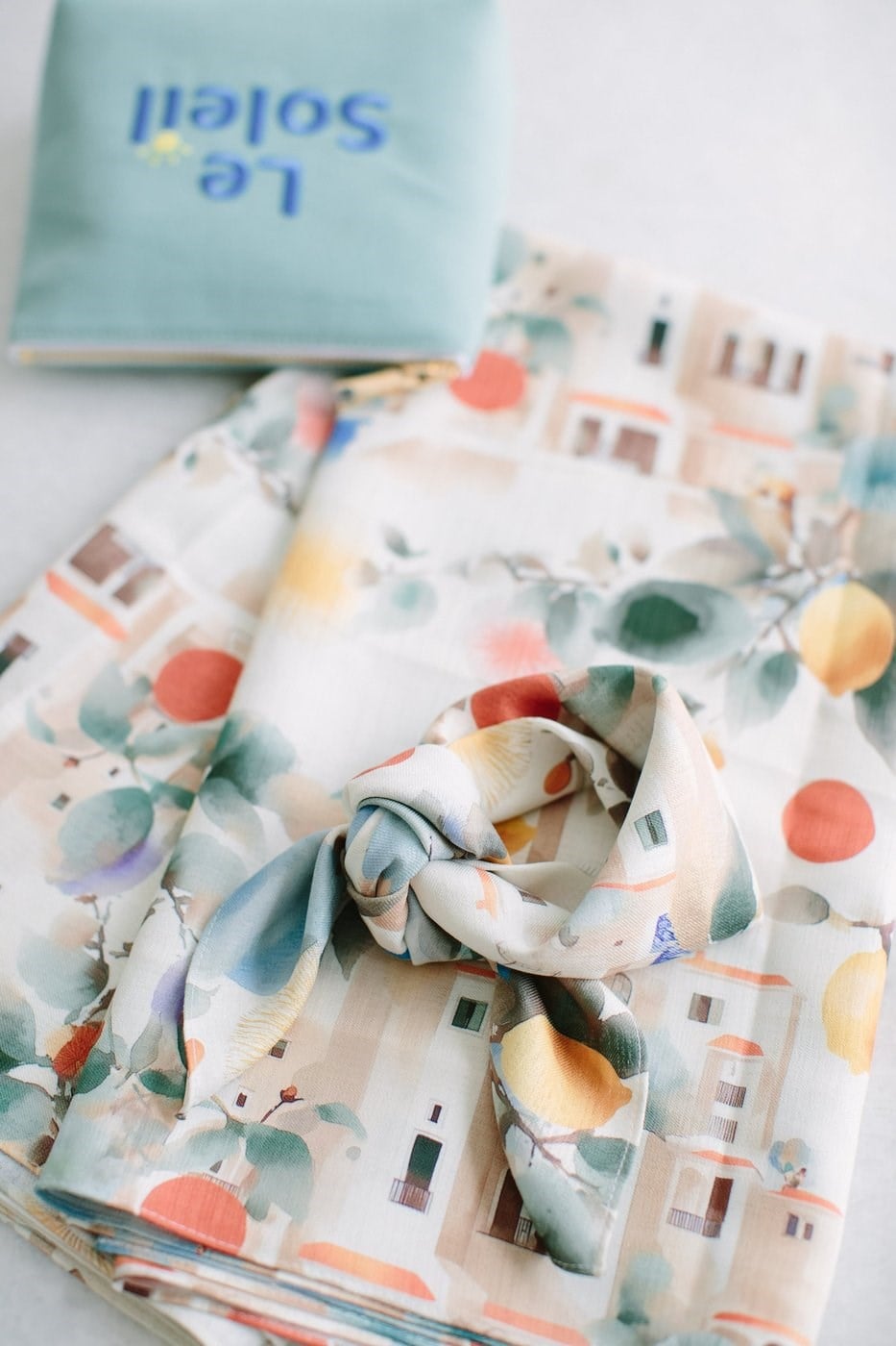 Positano Keten Bandana & Pareo | Pure Paris