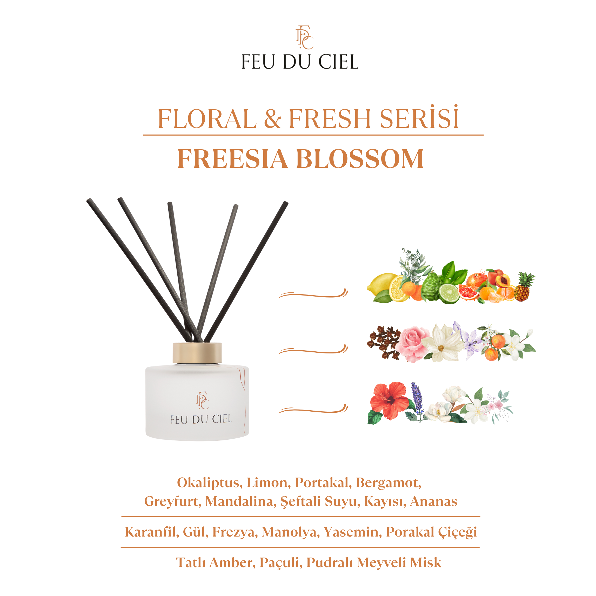 Premium Freesia Blossom Oda Kokusu