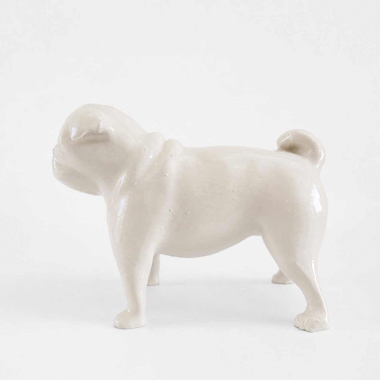 Pug Köpek Figürü | Kemik