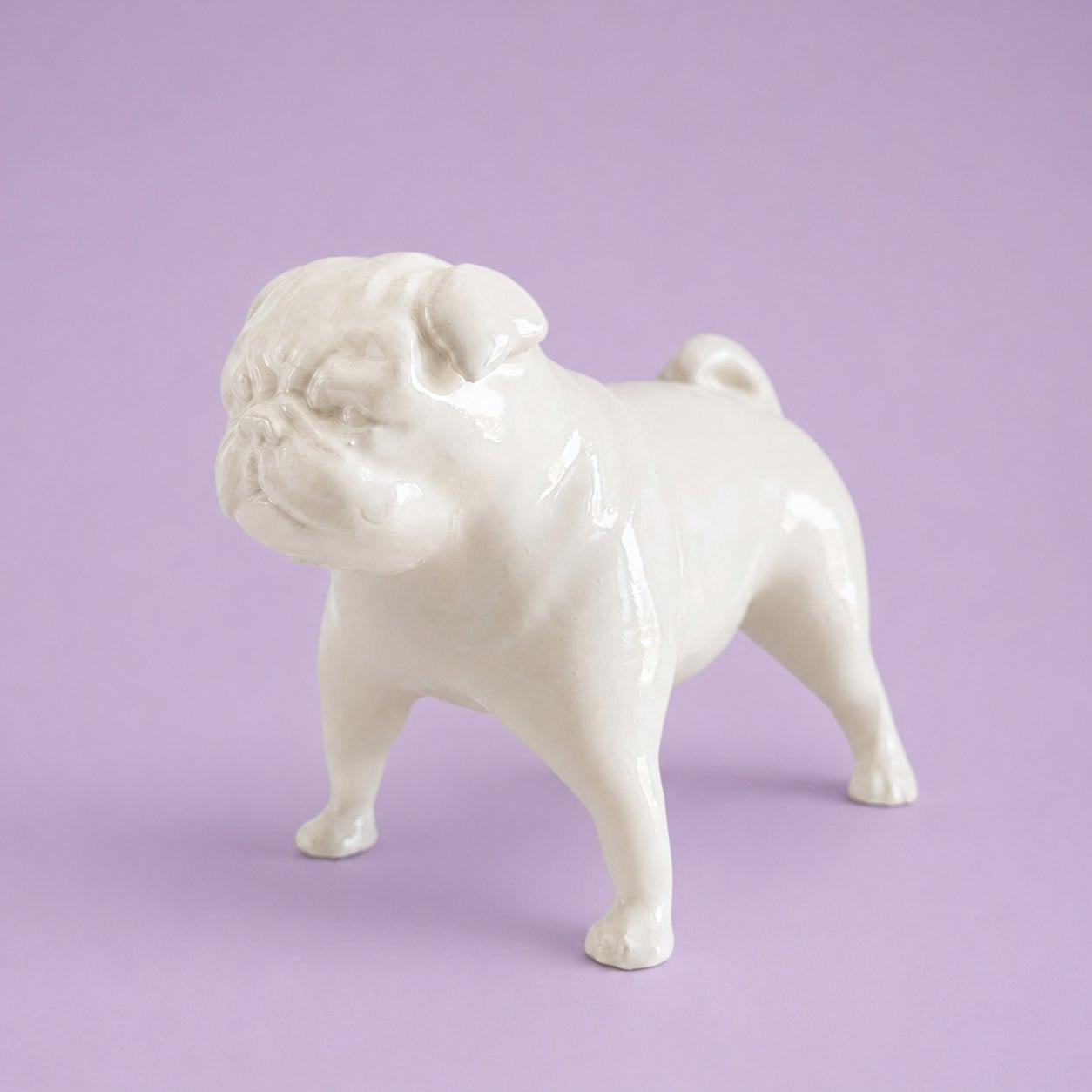 Pug Köpek Figürü | Kemik