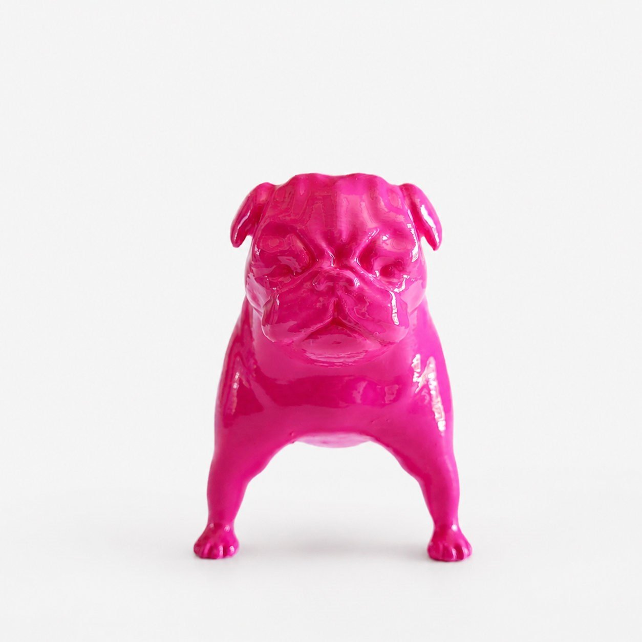 Pug Köpek Figürü | Şeker Pembe