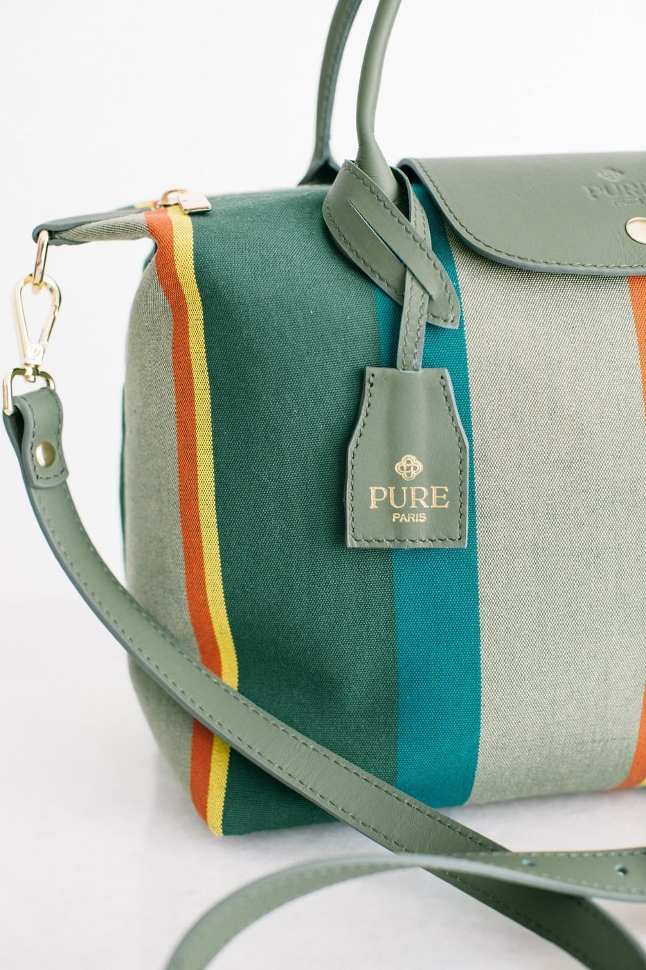 Pure Paris Riviera Bag – Olive