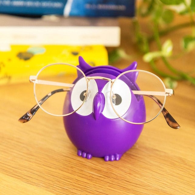 Pylones Gözlük Tutucu - Owl Mor
