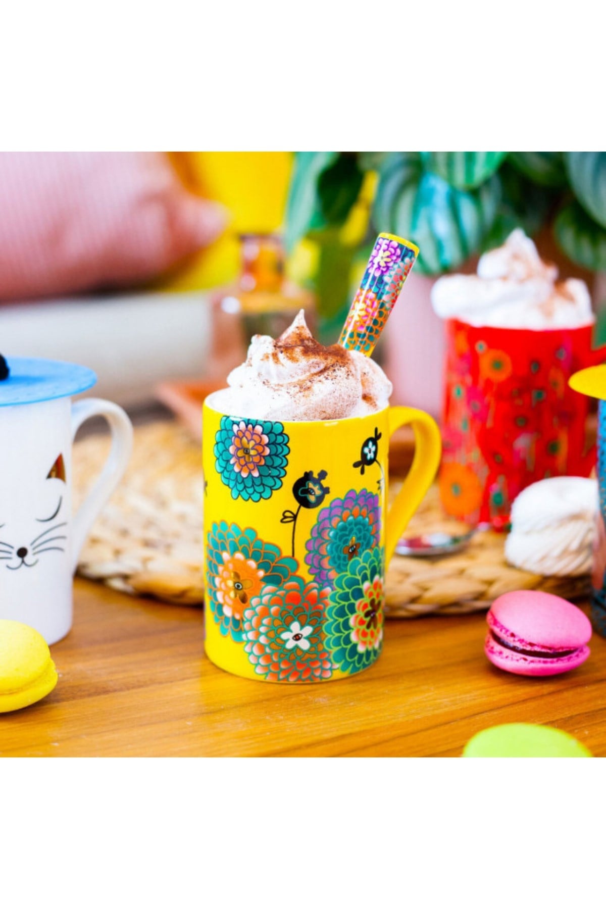 Pylones Kupa Bardak  - Schluck Mug - Dahlia