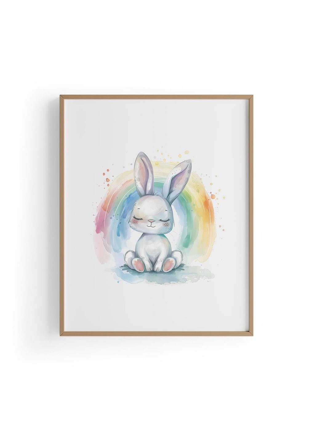 Rainbow Bunny | Çocuk Odası Tablo