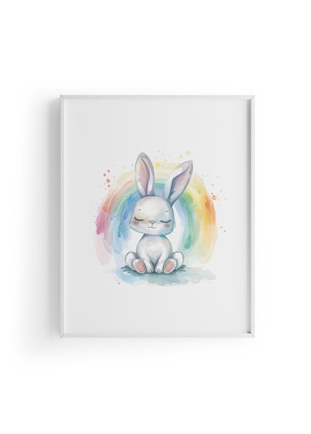 Rainbow Bunny | Çocuk Odası Tablo