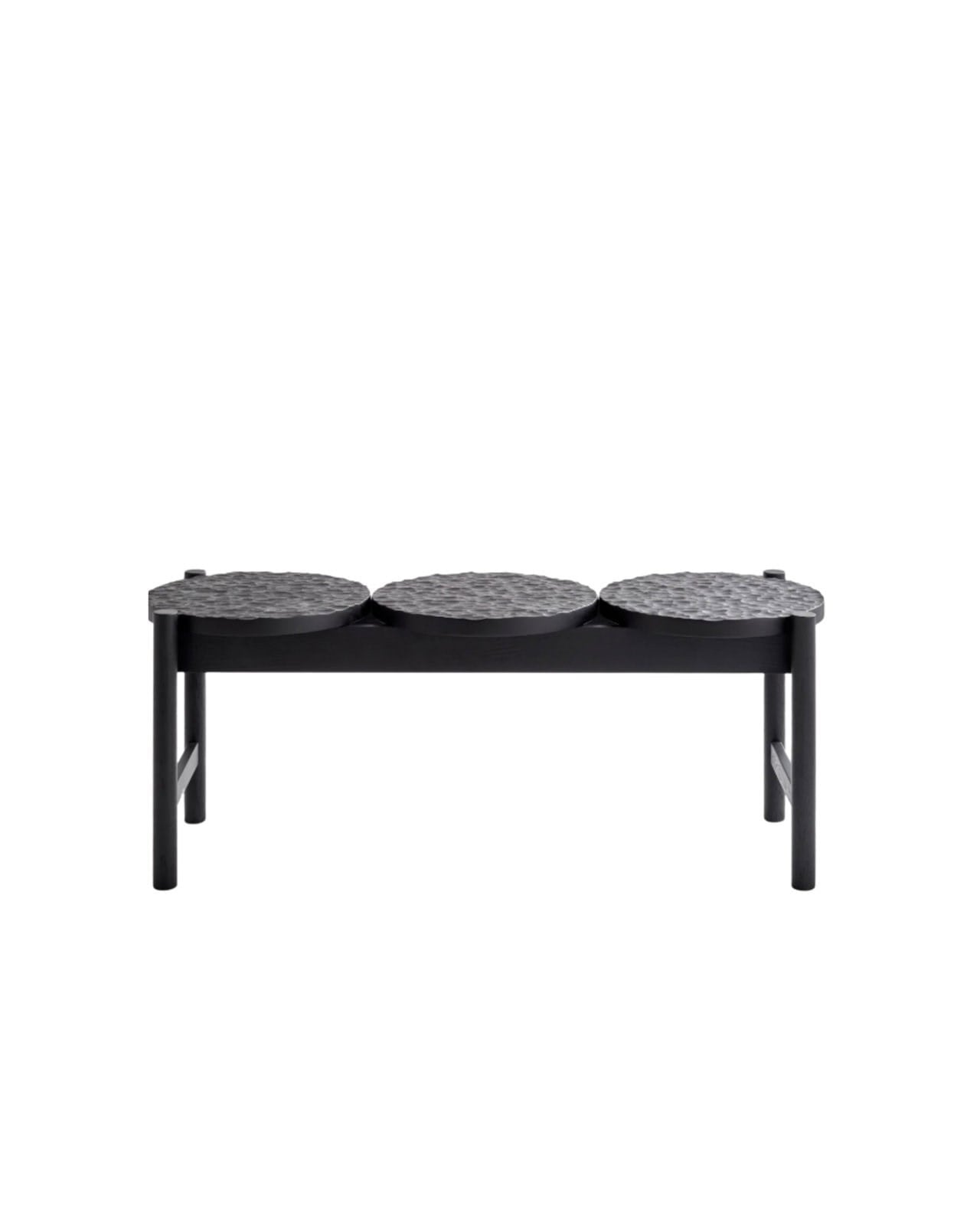 Ralen Ahşap Siyah Bench 