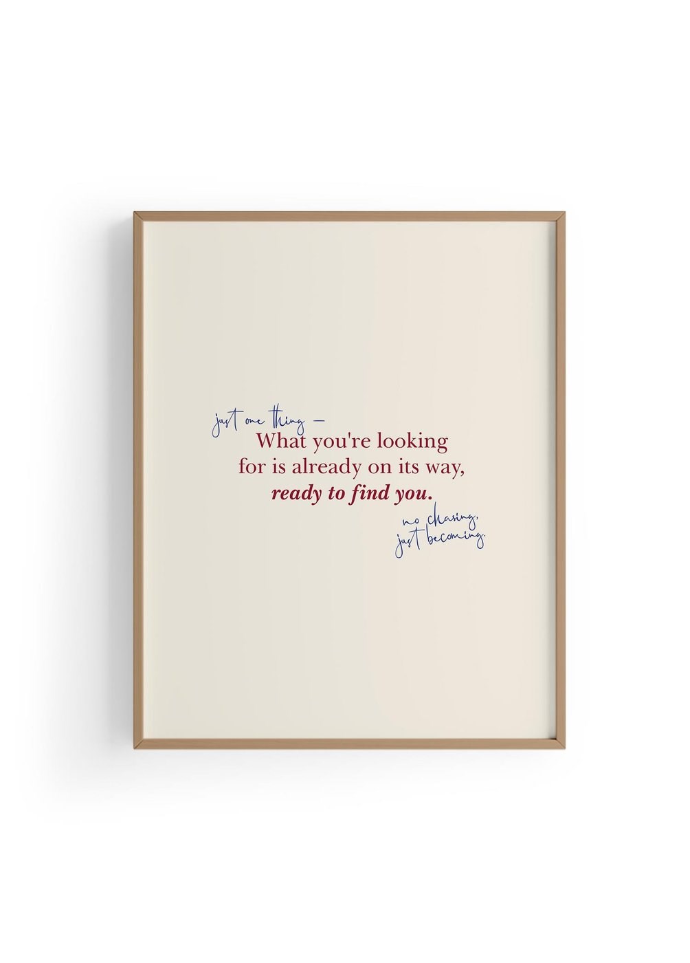 Ready To Find You | Tipografi Posteri