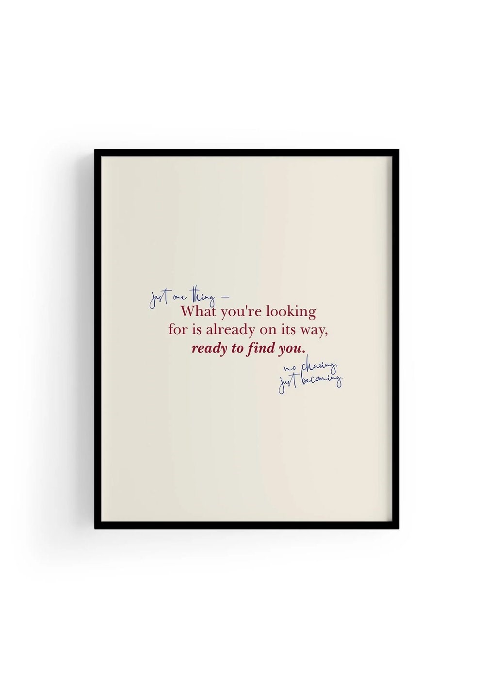 Ready To Find You | Tipografi Posteri