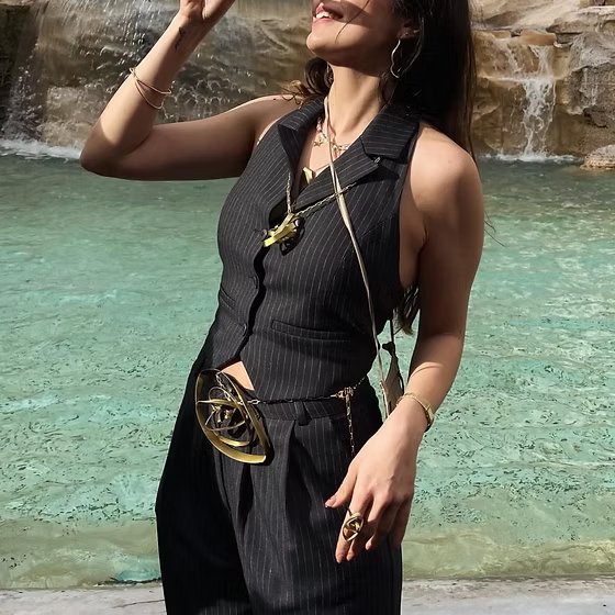 Rebırth - Eye -Pirinç - Kemer, Kolye, Toka