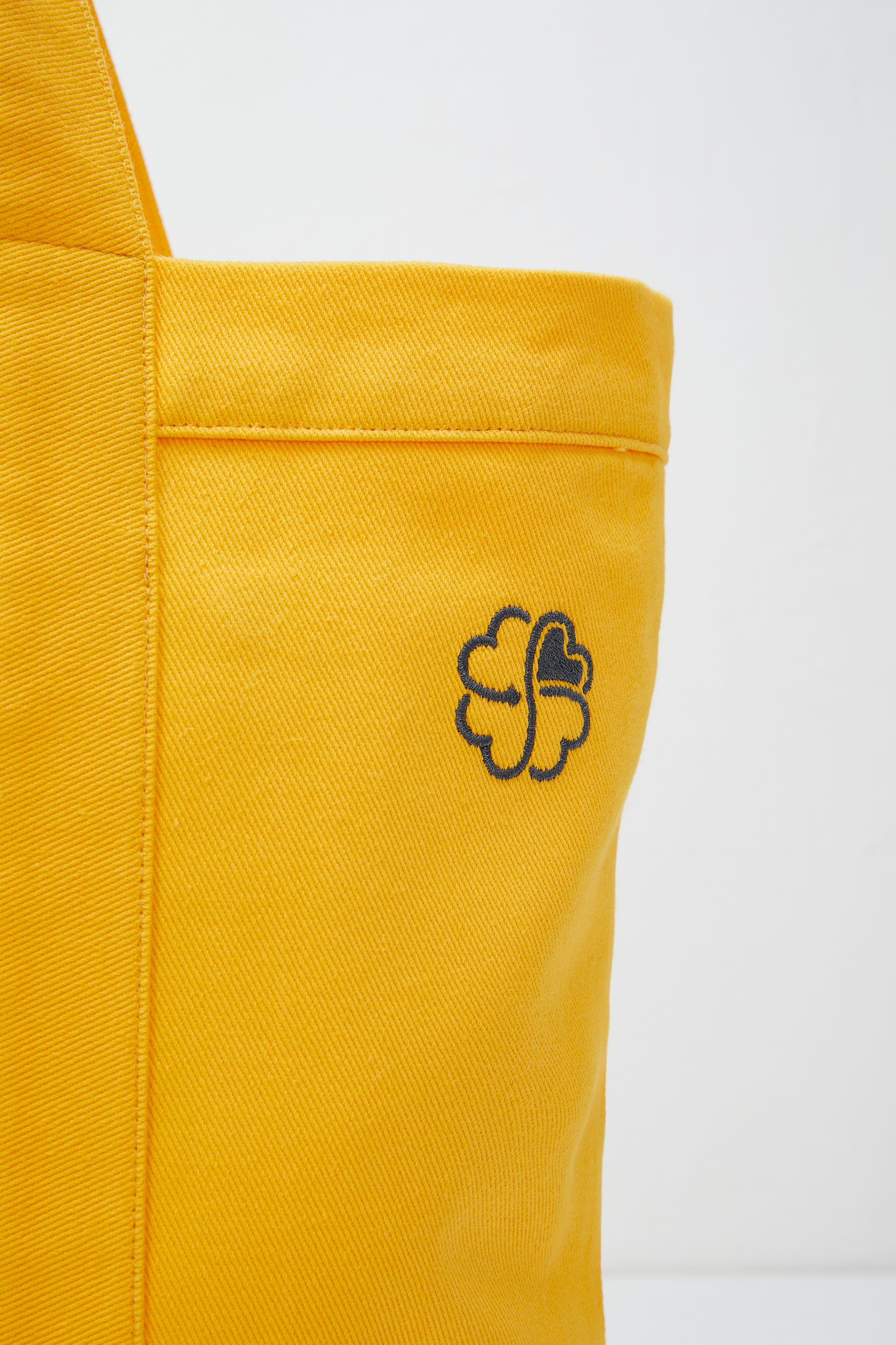 Recycled Big Tote Bag - Sarı