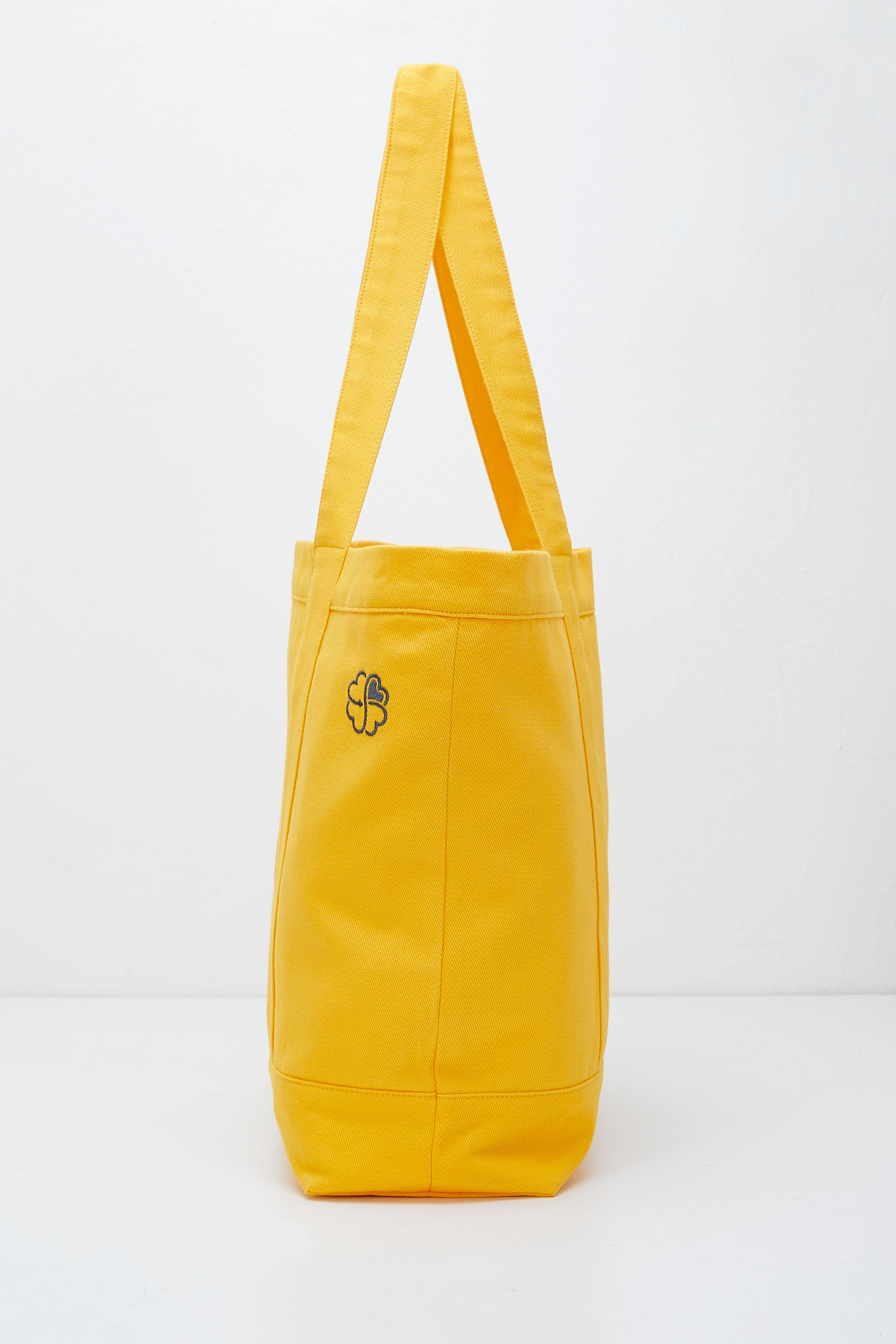 Recycled Big Tote Bag - Sarı