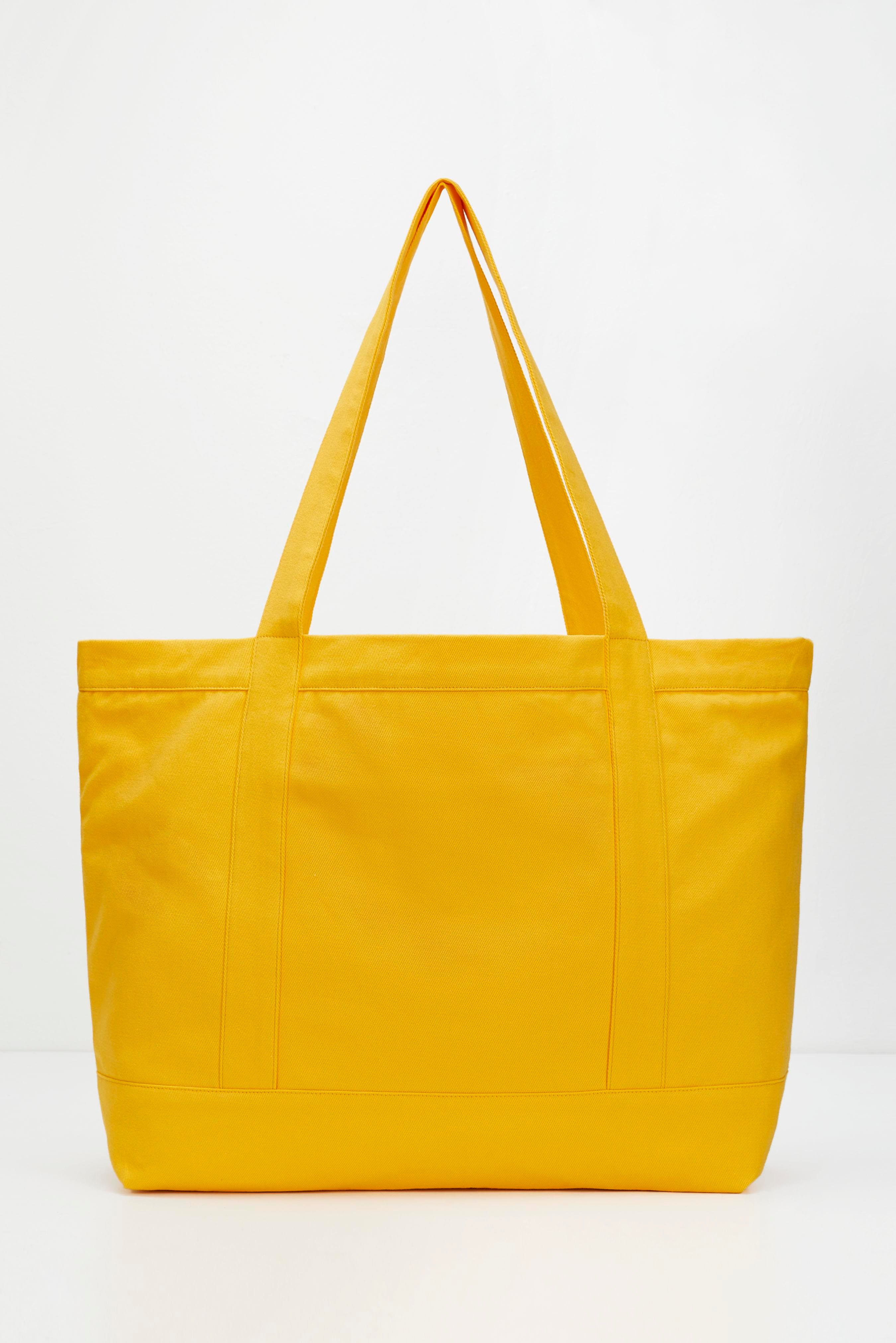 Recycled Big Tote Bag - Sarı