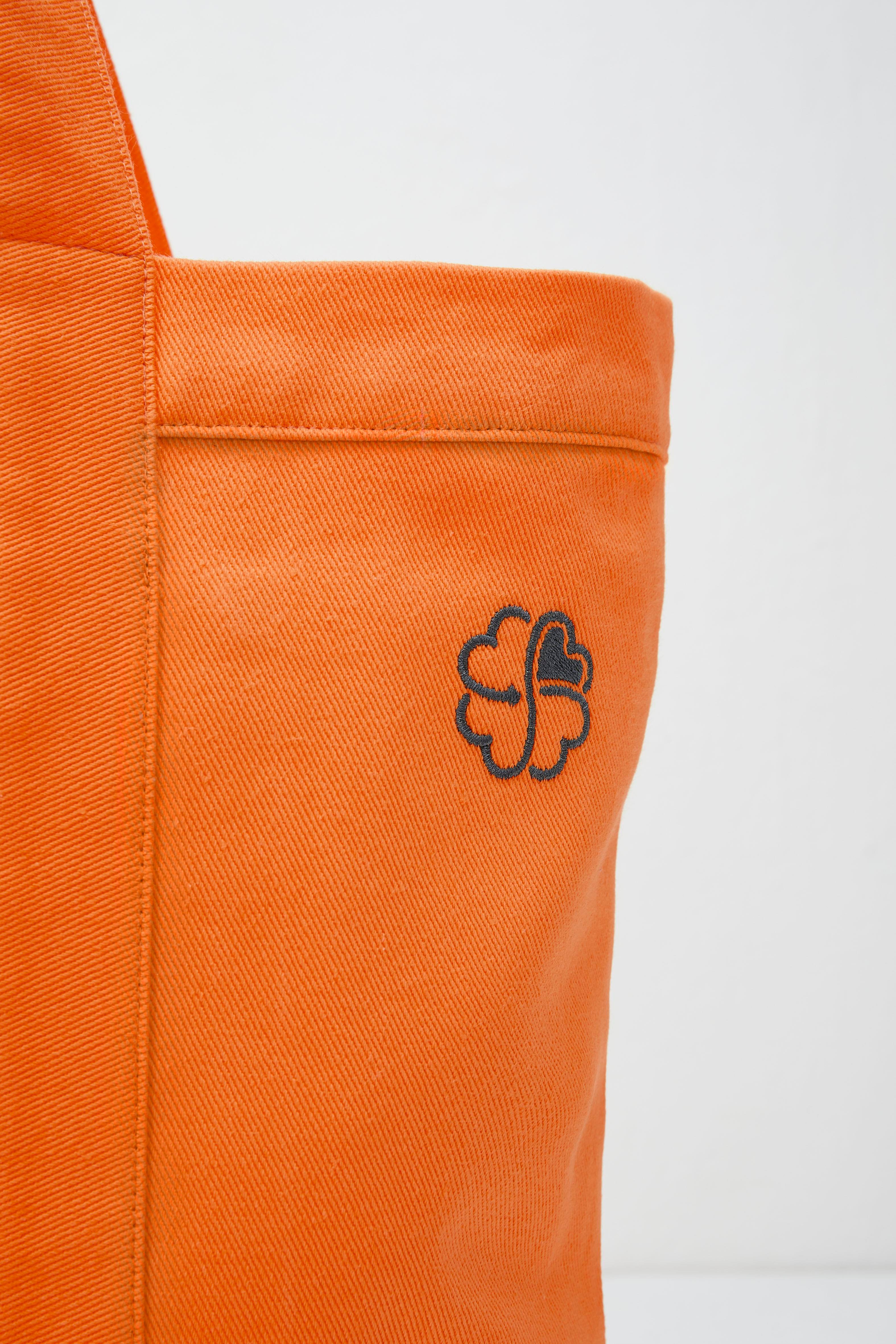 Recycled Big Tote Bag - Turuncu