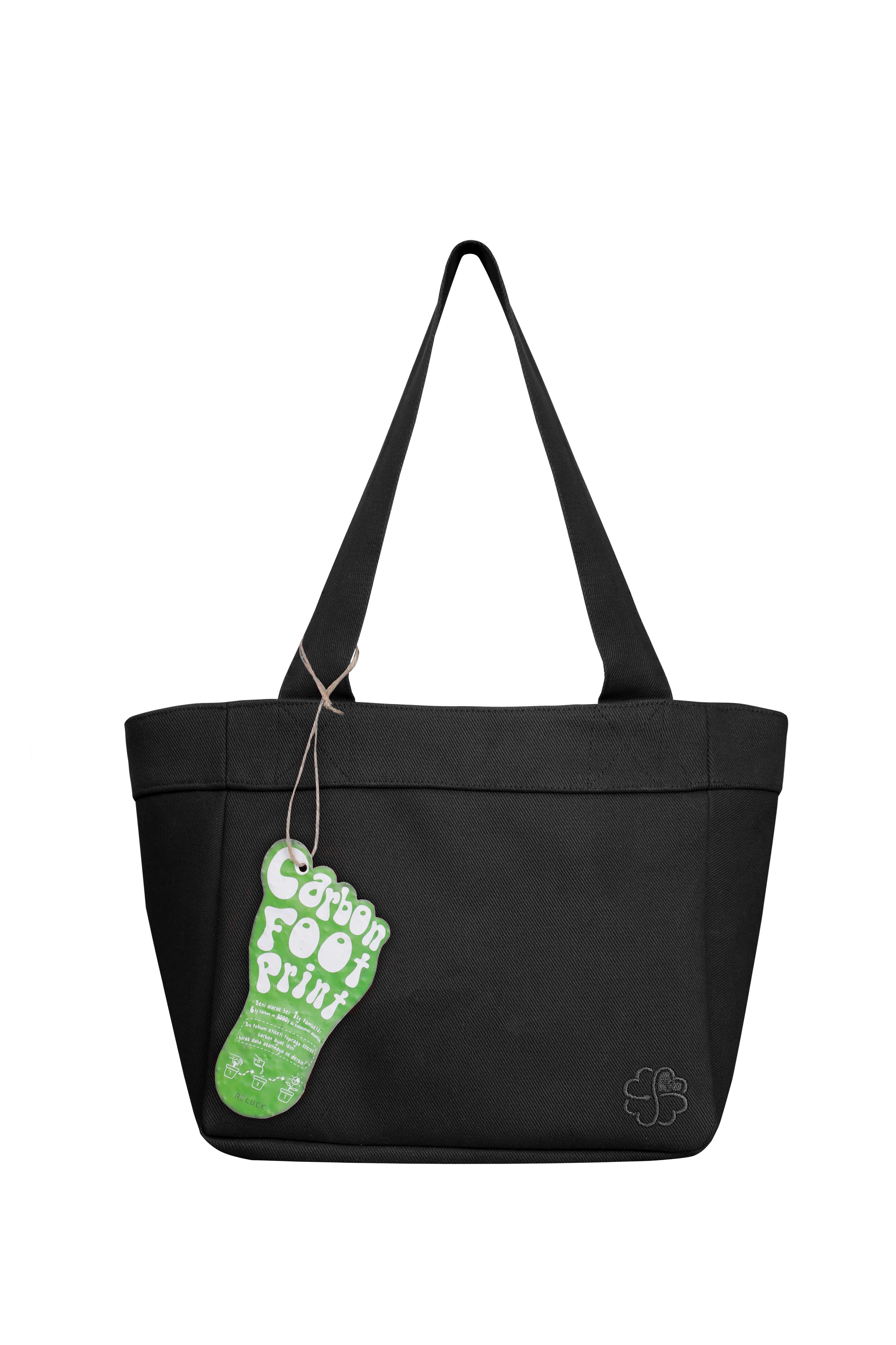 Recycled Mini Bag - Siyah