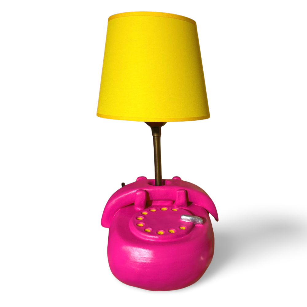 Retro Telefon Aydınlatma