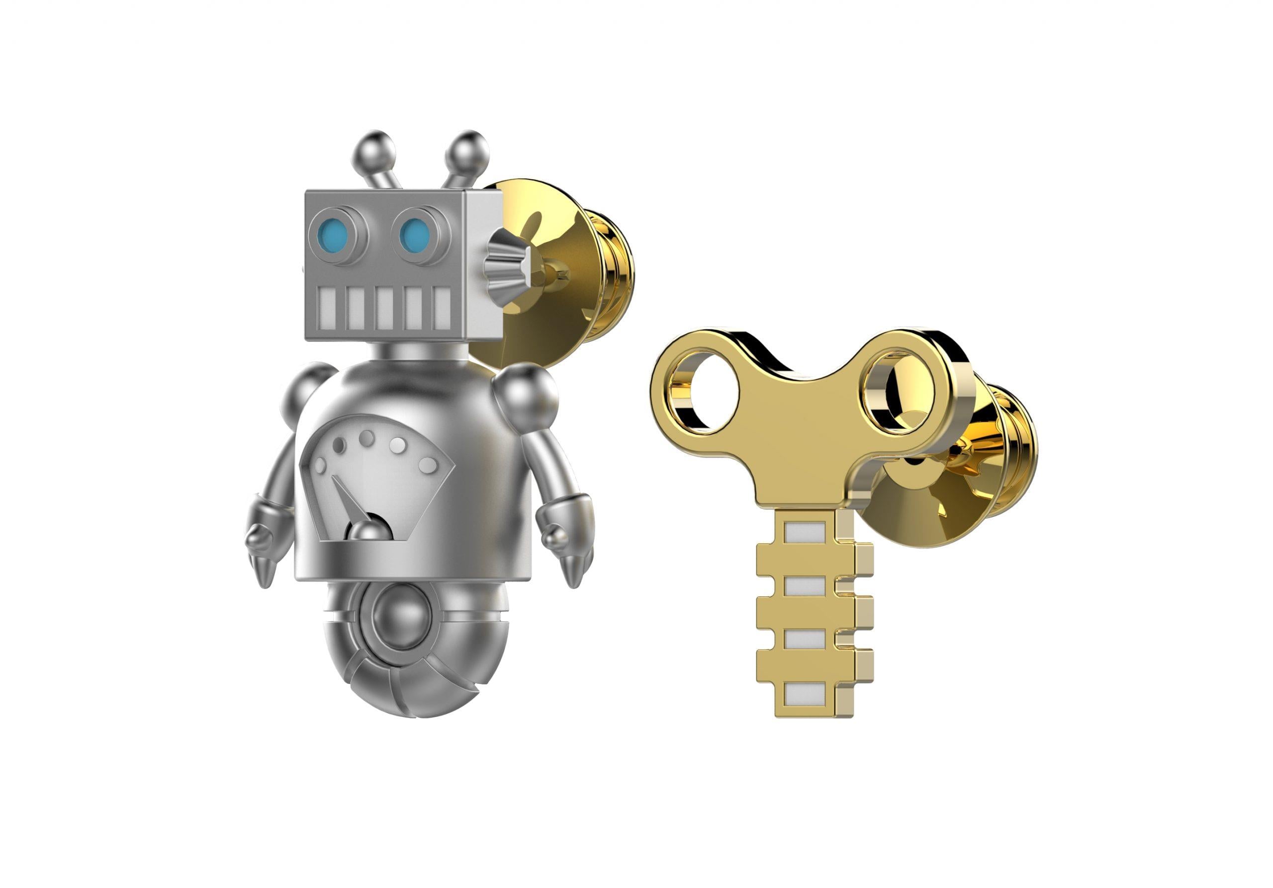 Robot Broş Seti