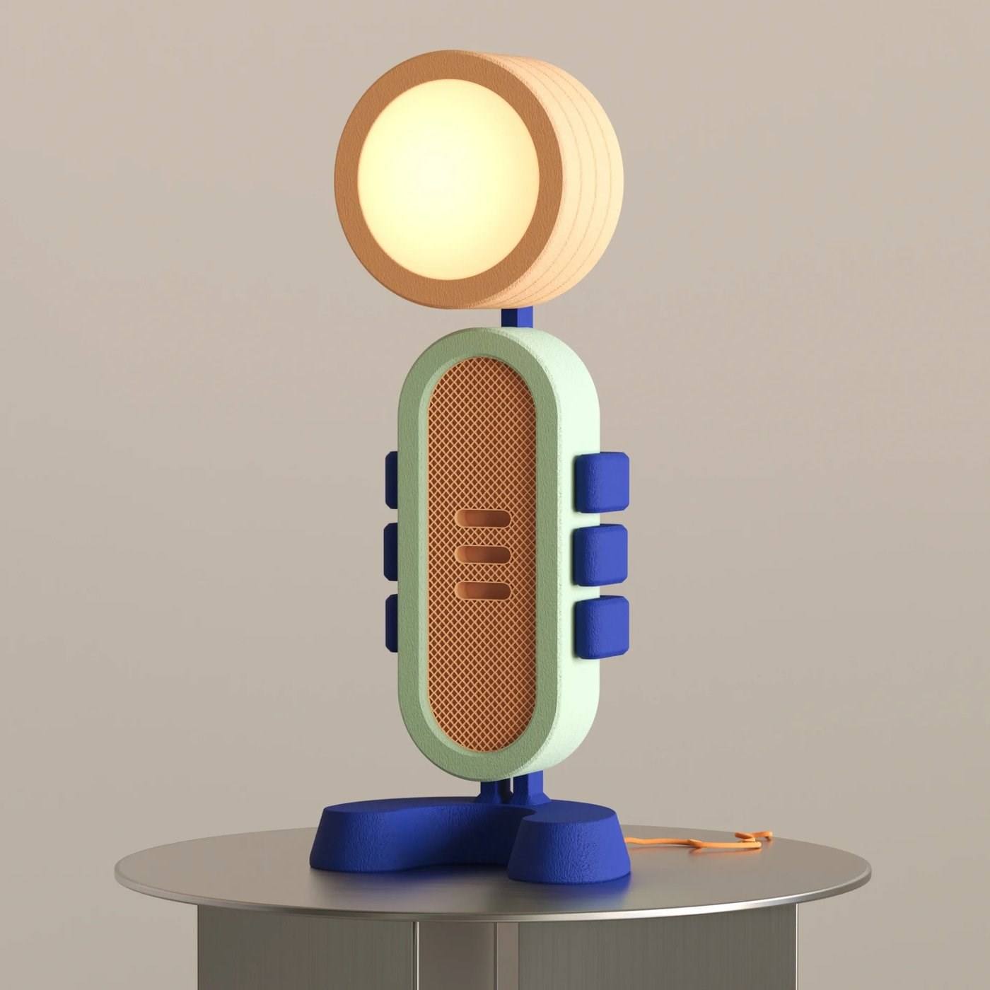ROBOTTO Tasarım Dekoratif Masa Lambası