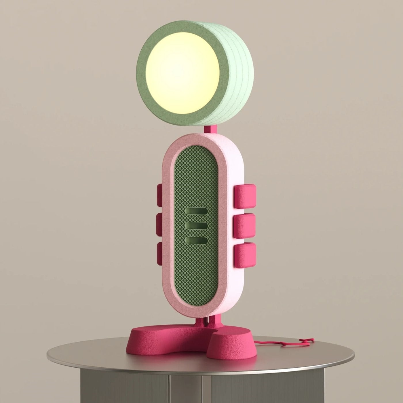 ROBOTTO Tasarım Dekoratif Masa Lambası