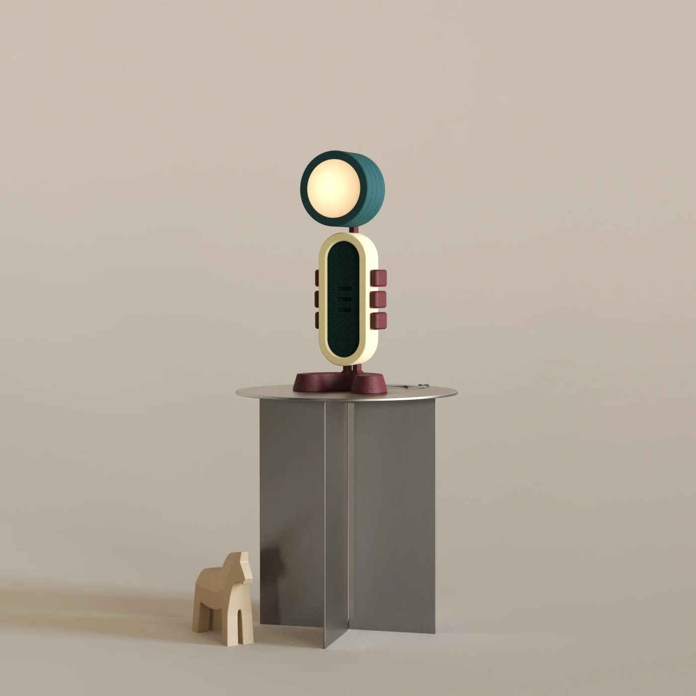 ROBOTTO Tasarım Dekoratif Masa Lambası