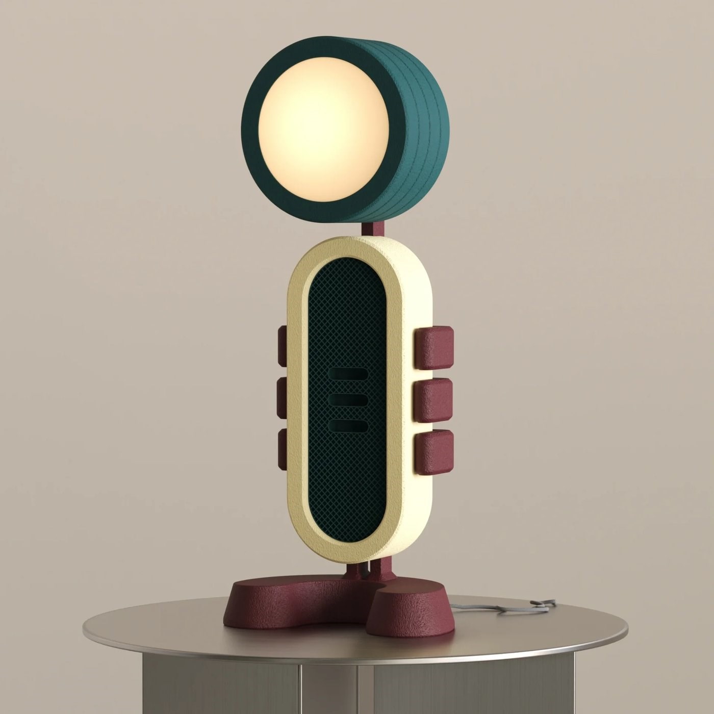 ROBOTTO Tasarım Dekoratif Masa Lambası
