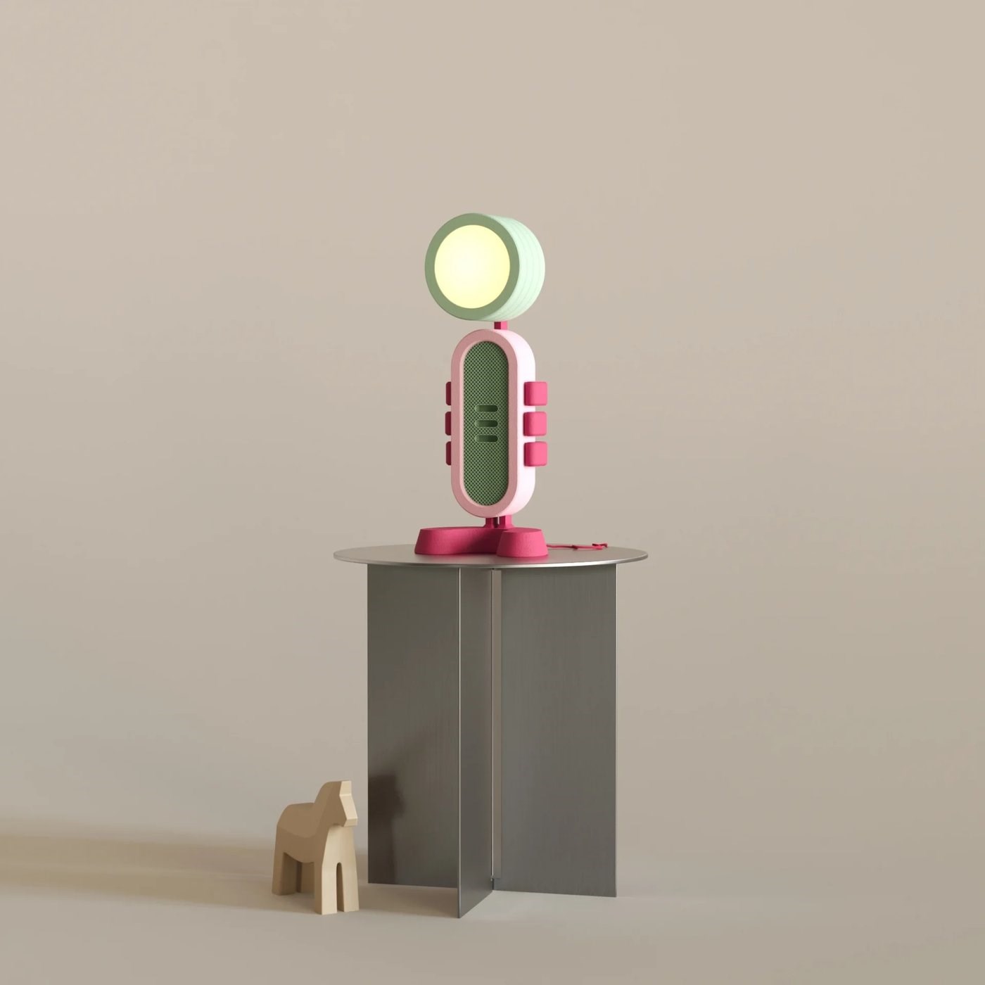 ROBOTTO Tasarım Dekoratif Masa Lambası