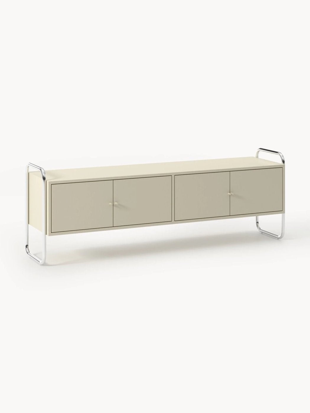 Robyn Metalen Tv-meubel 180 cm Bej Tasarım
