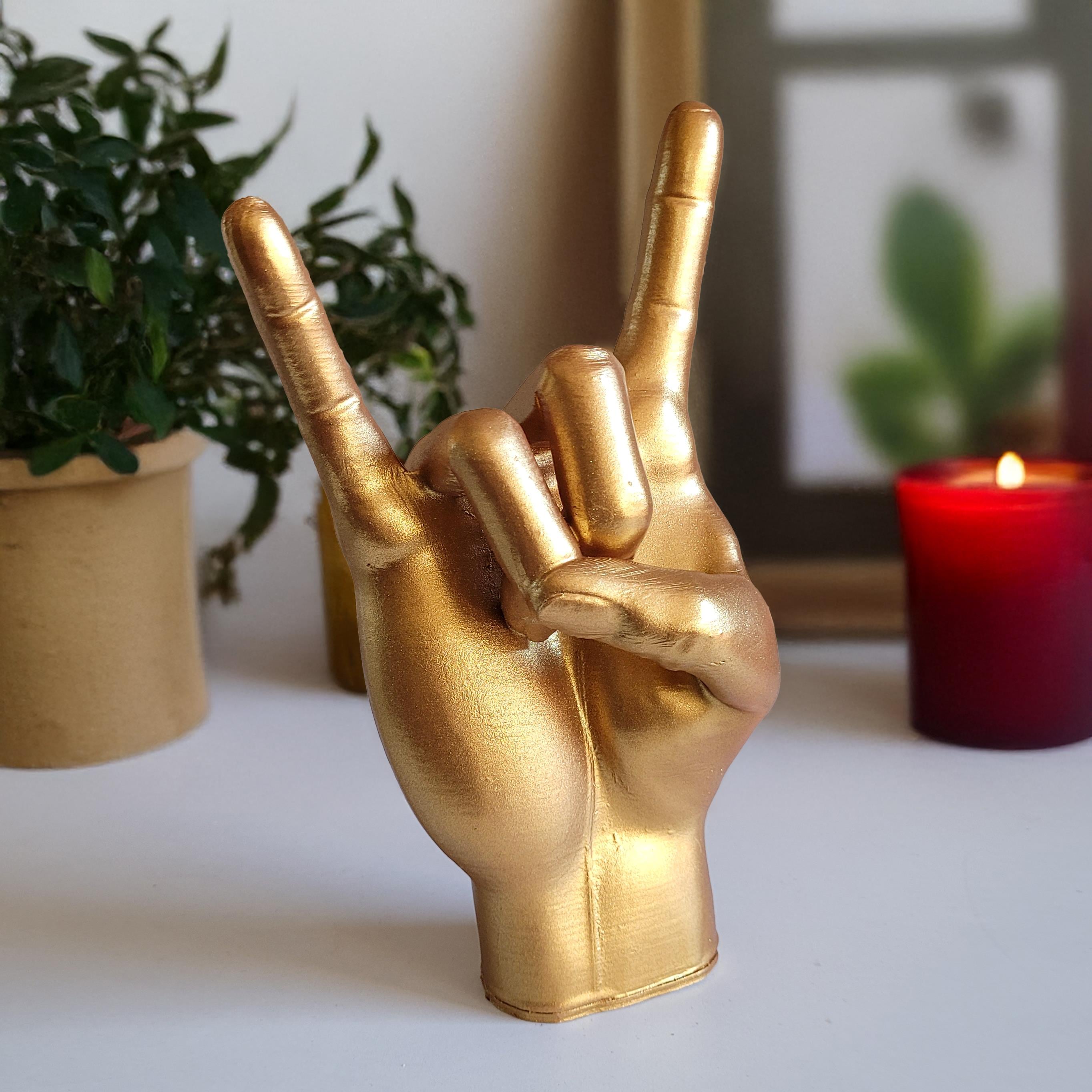 Rock El Figürü | Antik Gold