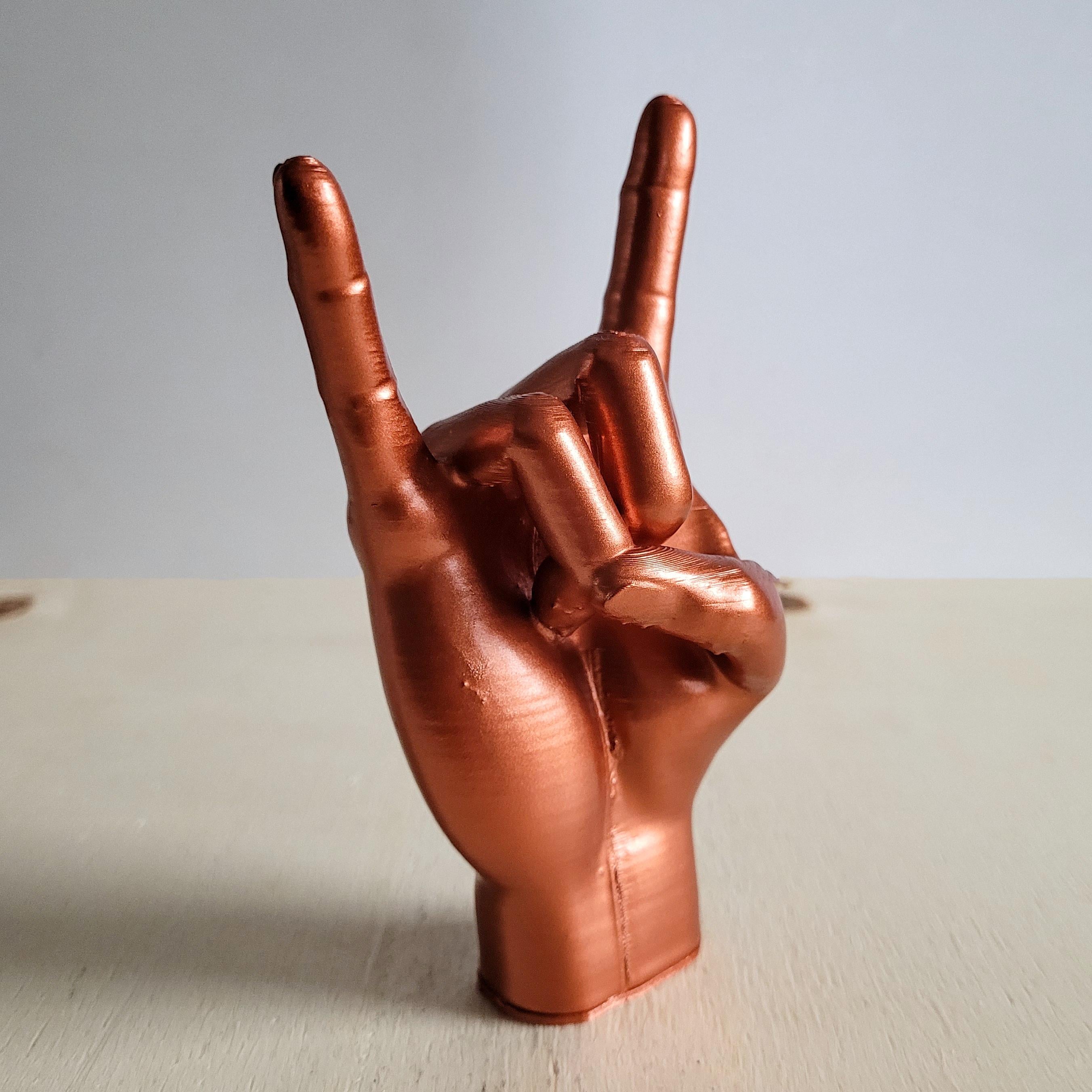 Rock El Figürü | Bakır