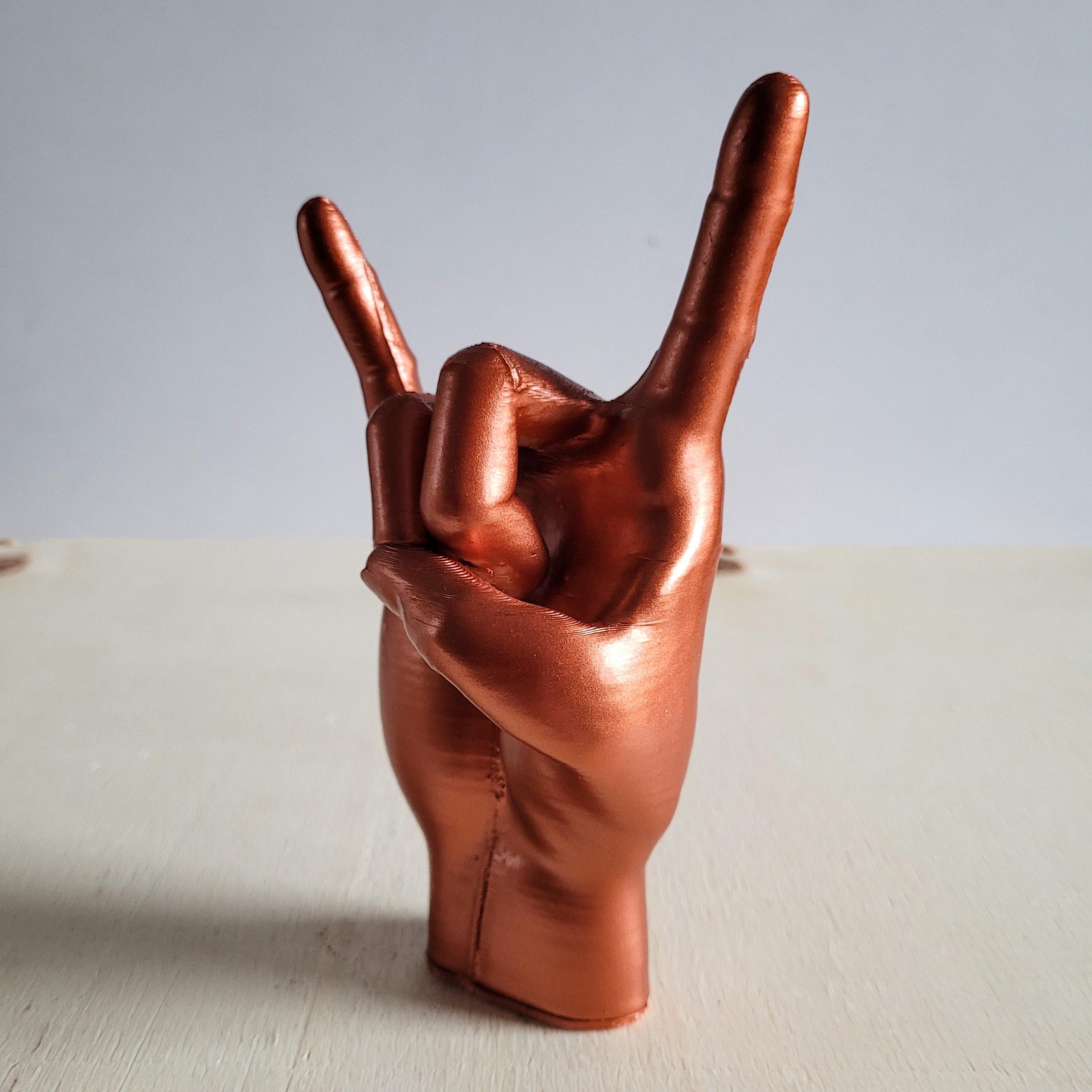 Rock El Figürü | Bakır