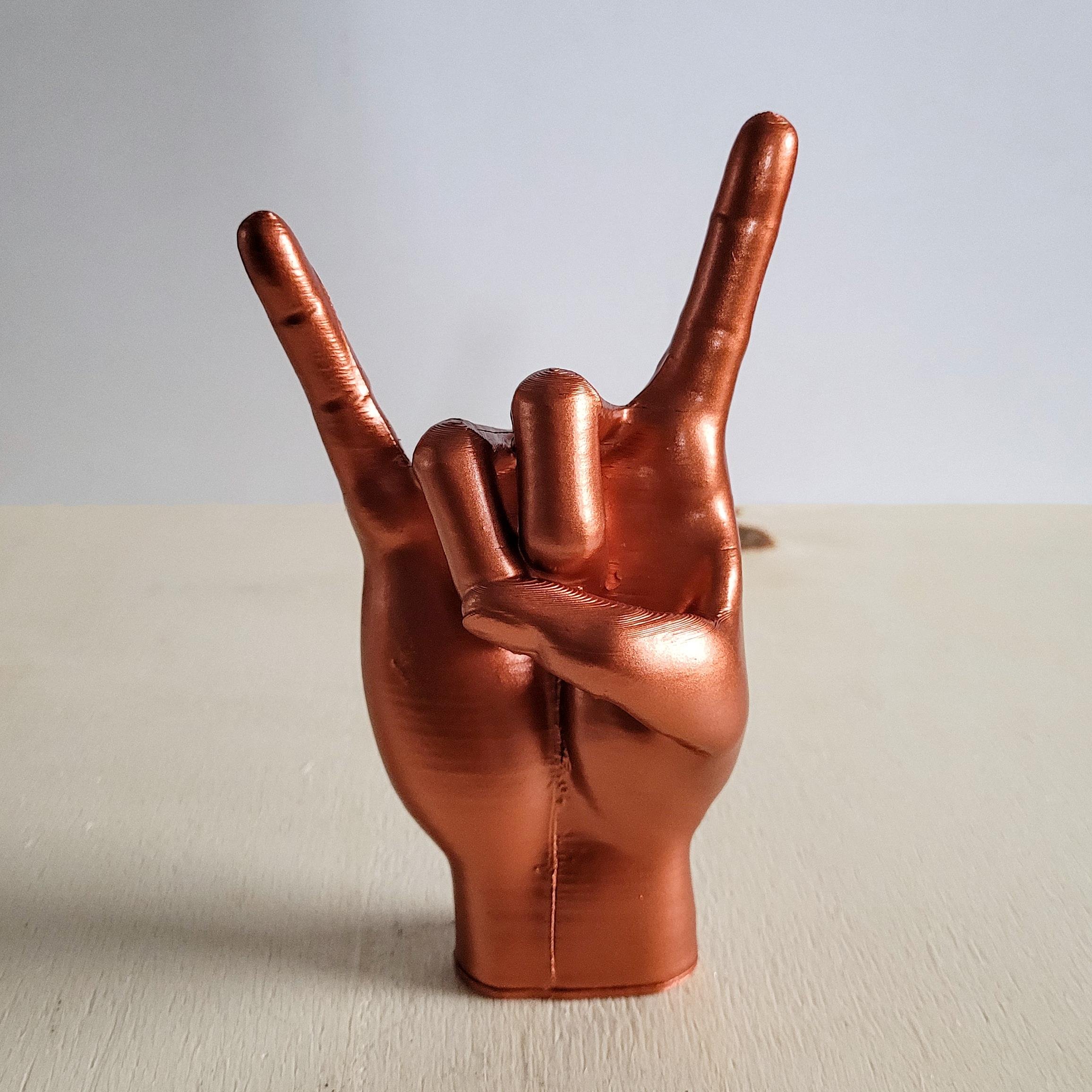 Rock El Figürü | Bakır