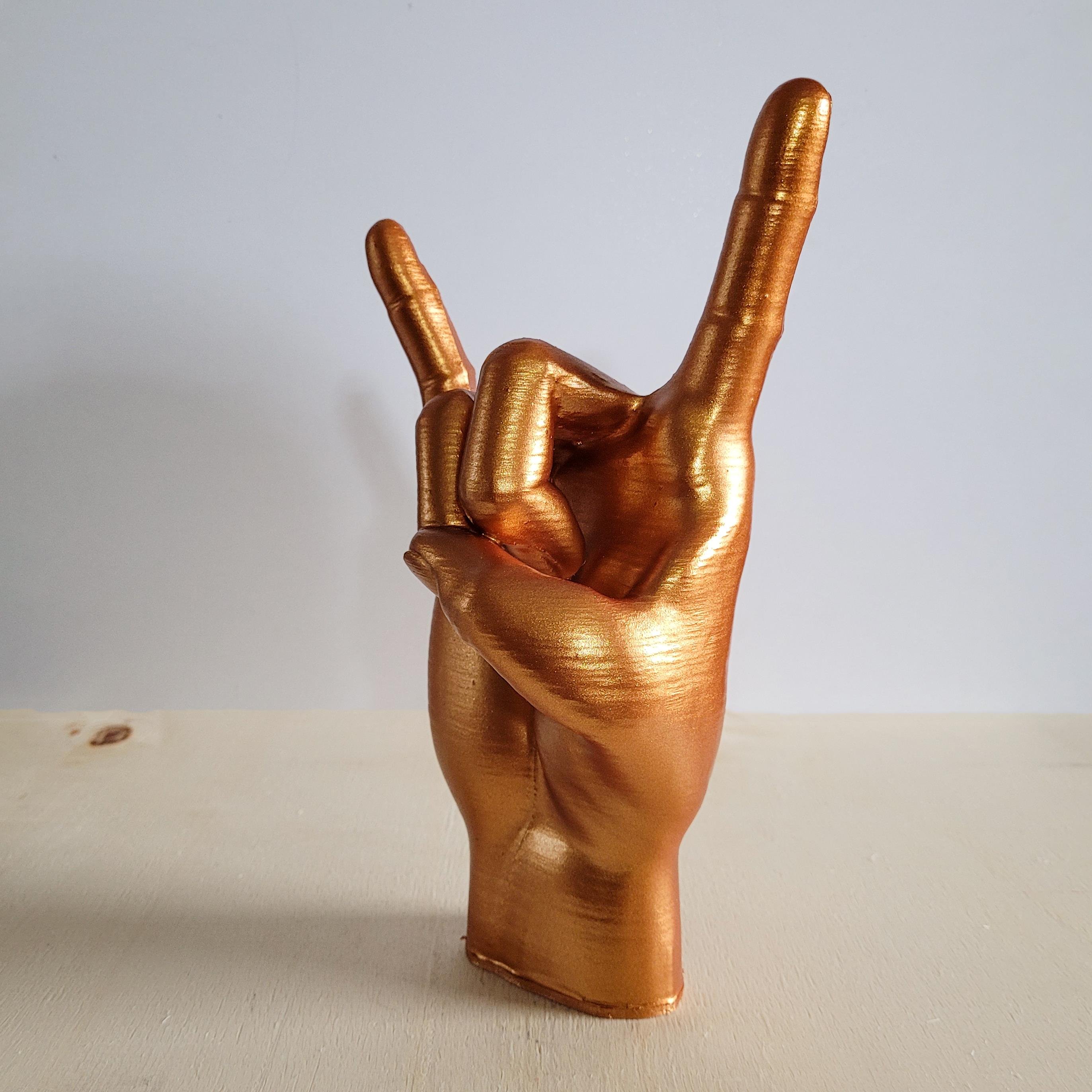 Rock El Figürü | Bronz