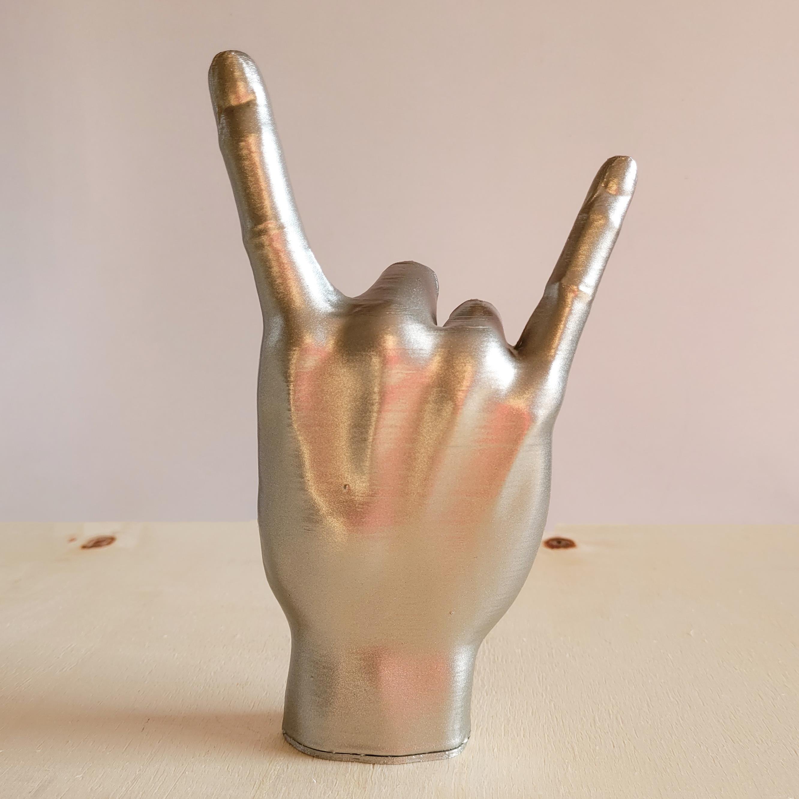 Rock El Figürü | Gümüş