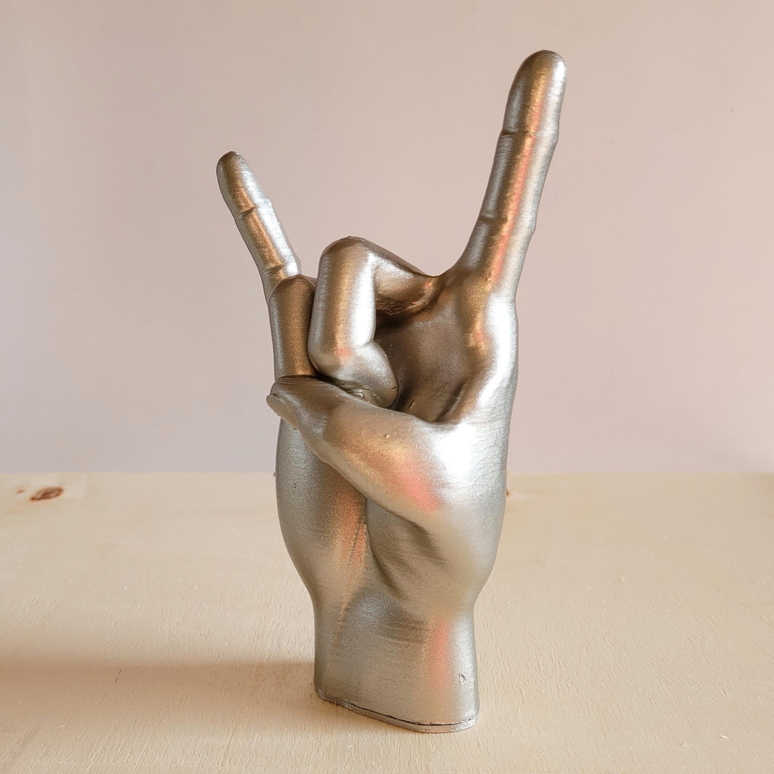 Rock El Figürü | Gümüş